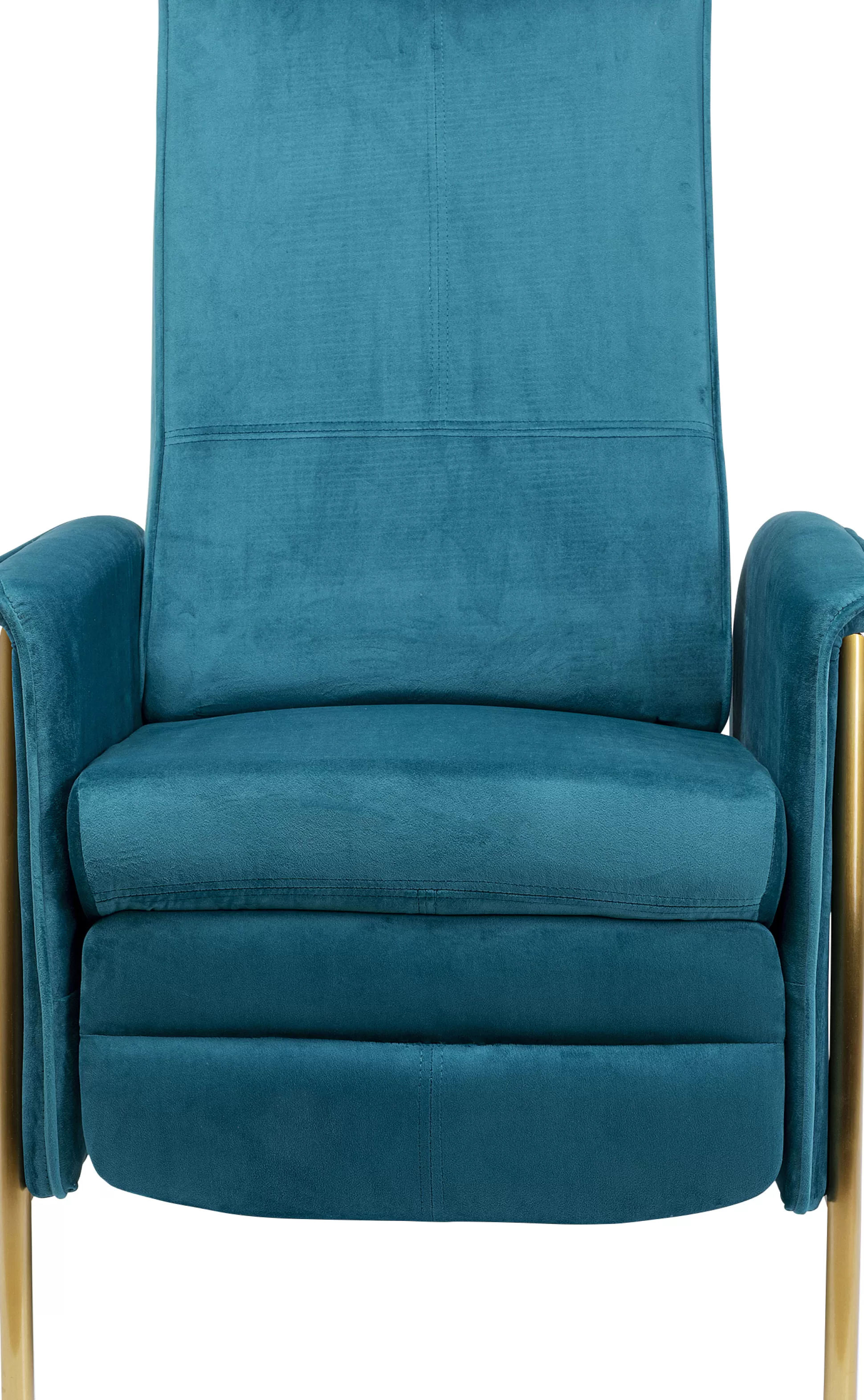 Sale Fauteuil Lazy Fluweel Blauw Fauteuils