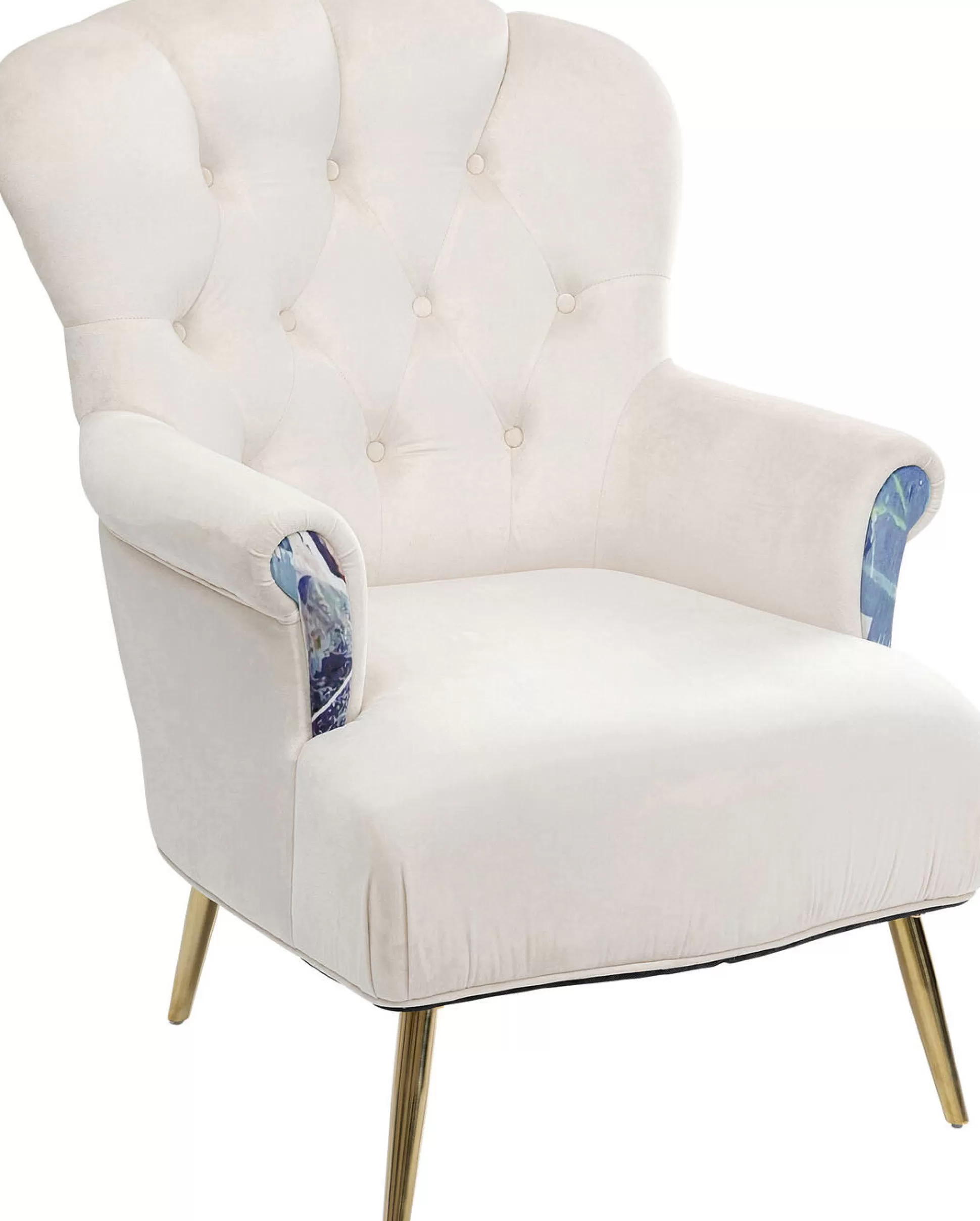 Cheap Fauteuil Portrait Creme Fauteuils