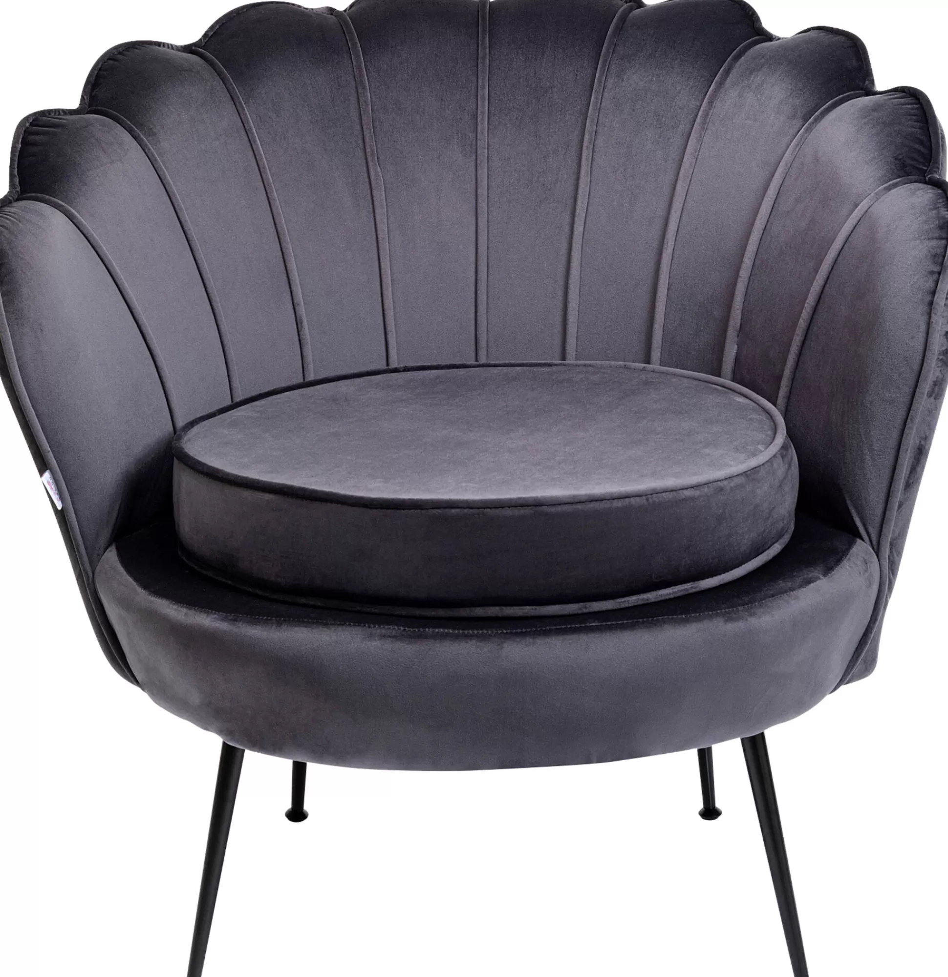 New Fauteuil Water Lily Black Grey Fauteuils