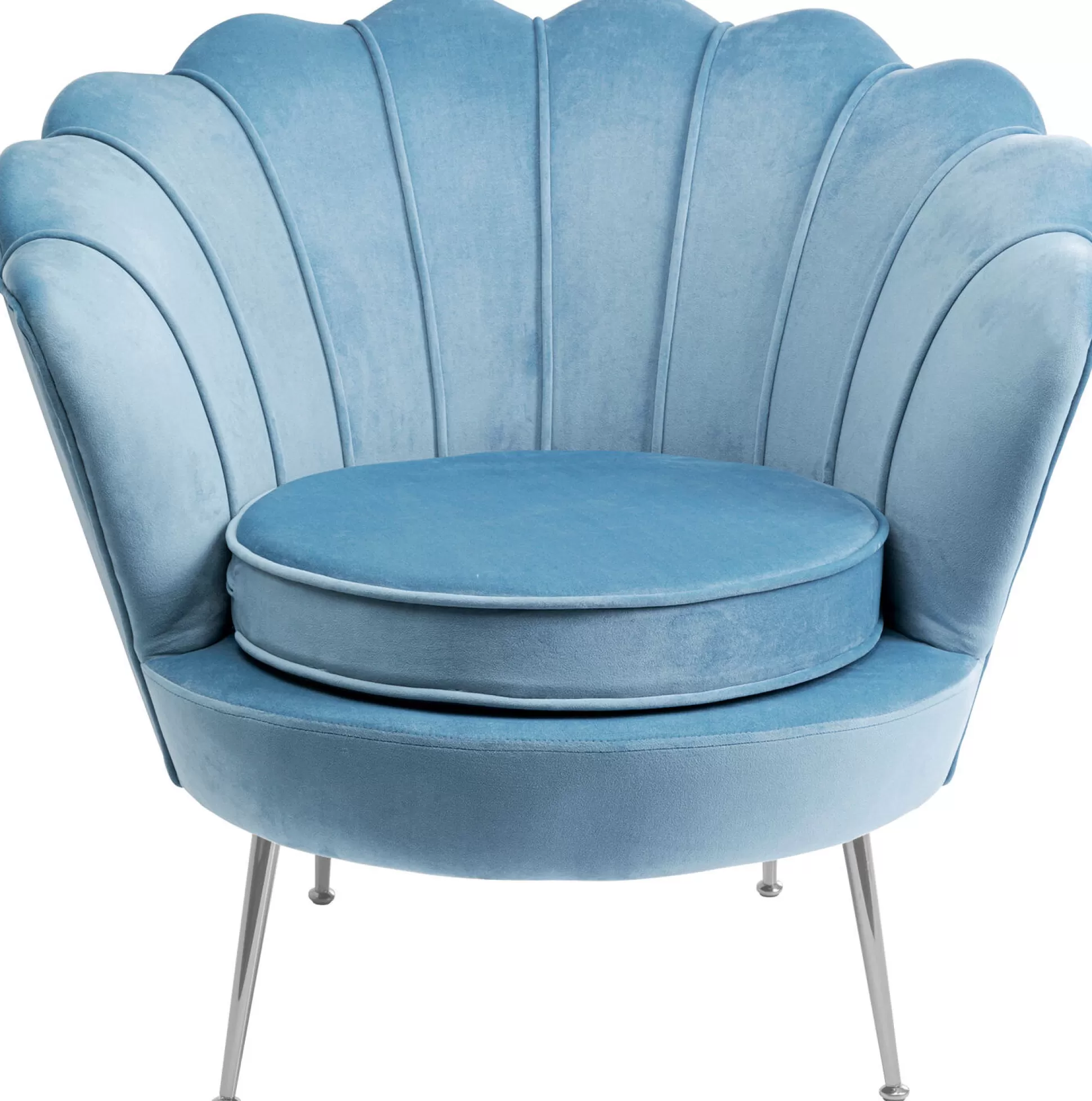 Flash Sale Fauteuil Water Lily Chrome Aqua Fauteuils