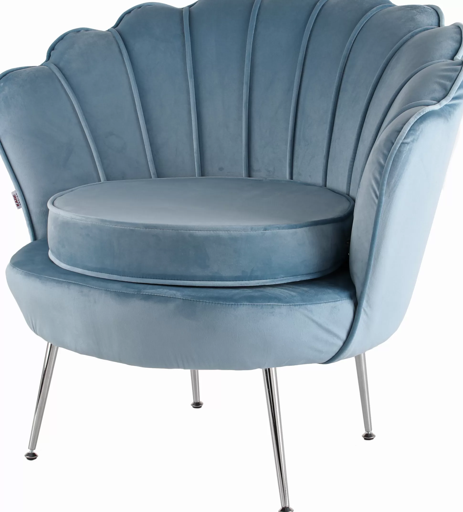 Flash Sale Fauteuil Water Lily Chrome Aqua Fauteuils