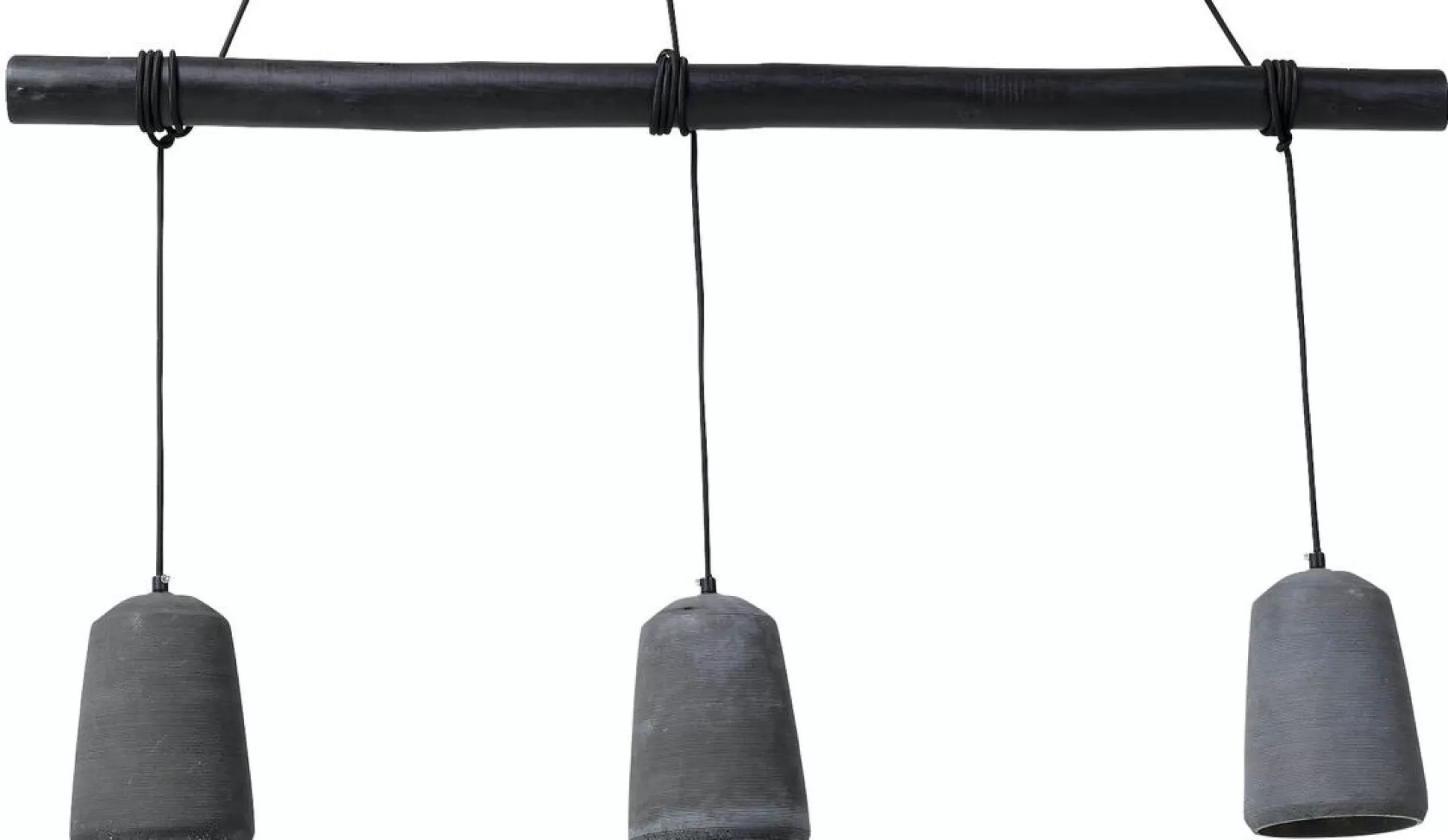 Shop Hanglamp Dining Concrete Zwart Tre Hanglampen