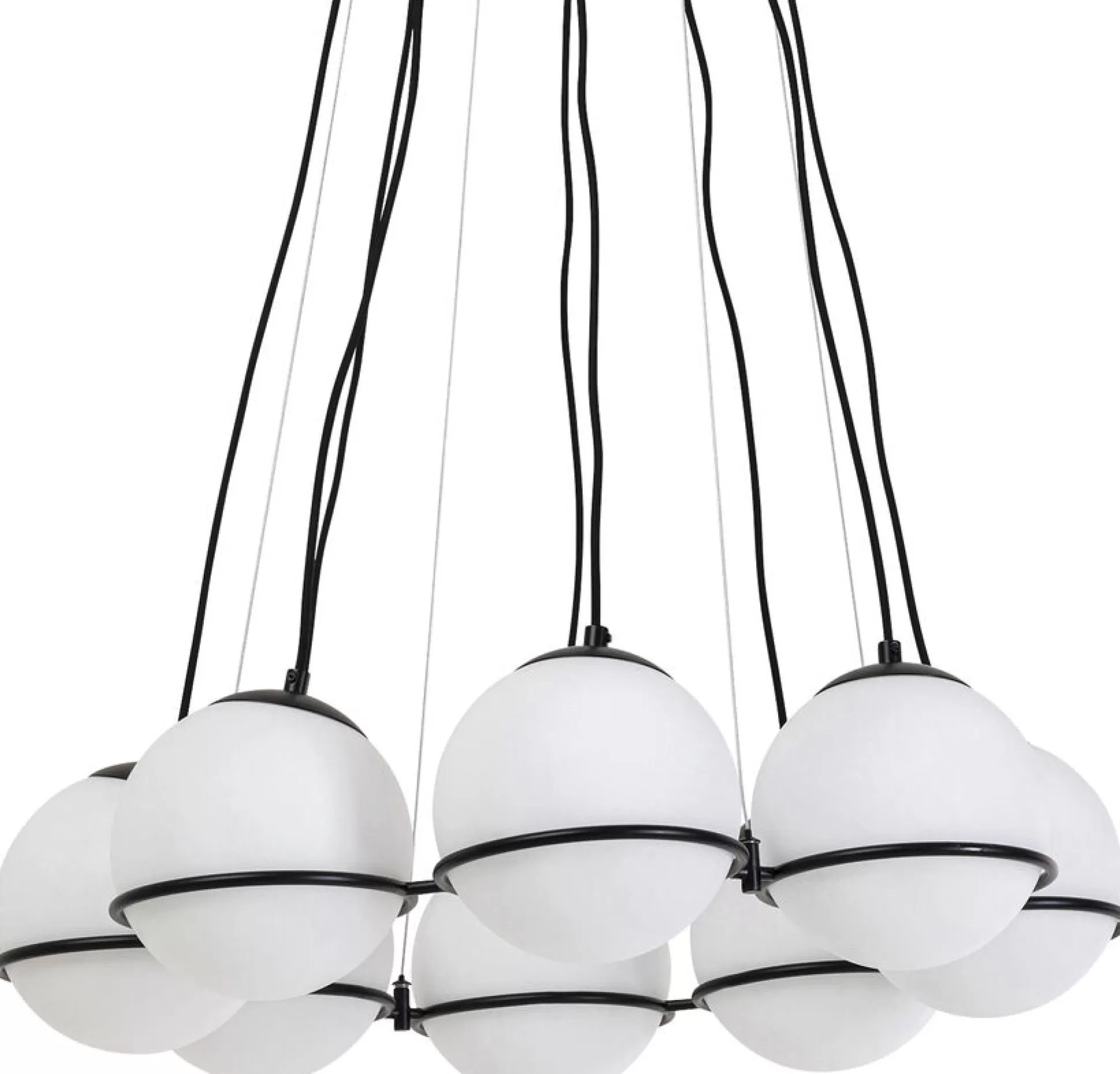 Store Hanglamp Globes Zwart Hanglampen