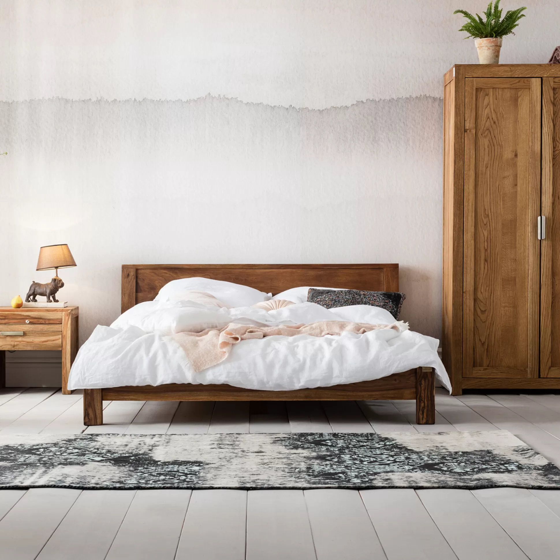 Online Houten Bed Authentico 160X200Cm Bedden