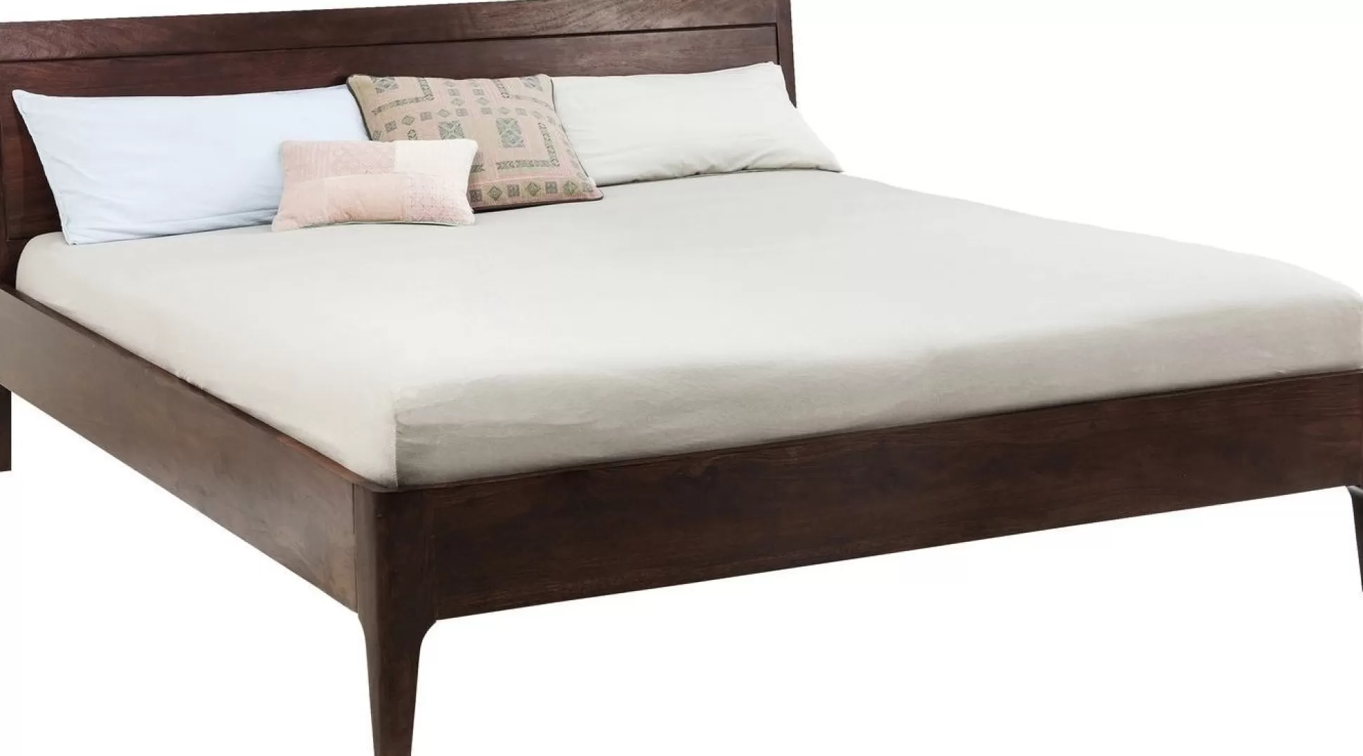 Store Houten Bed Brooklyn Walnut 180X200Cm Bedden