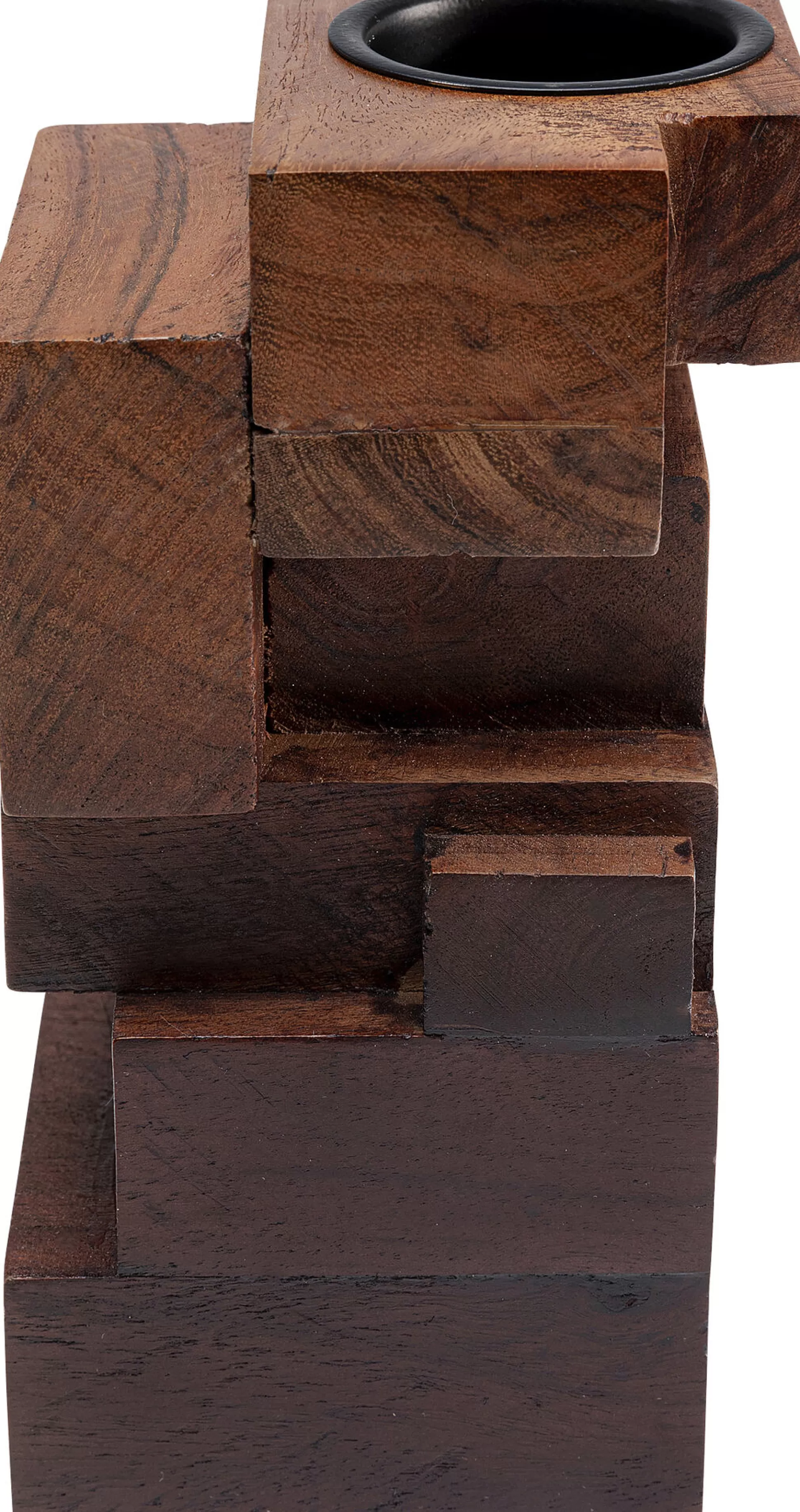 Flash Sale Kandelaar Wood Tetris 31Cm Kandelaars