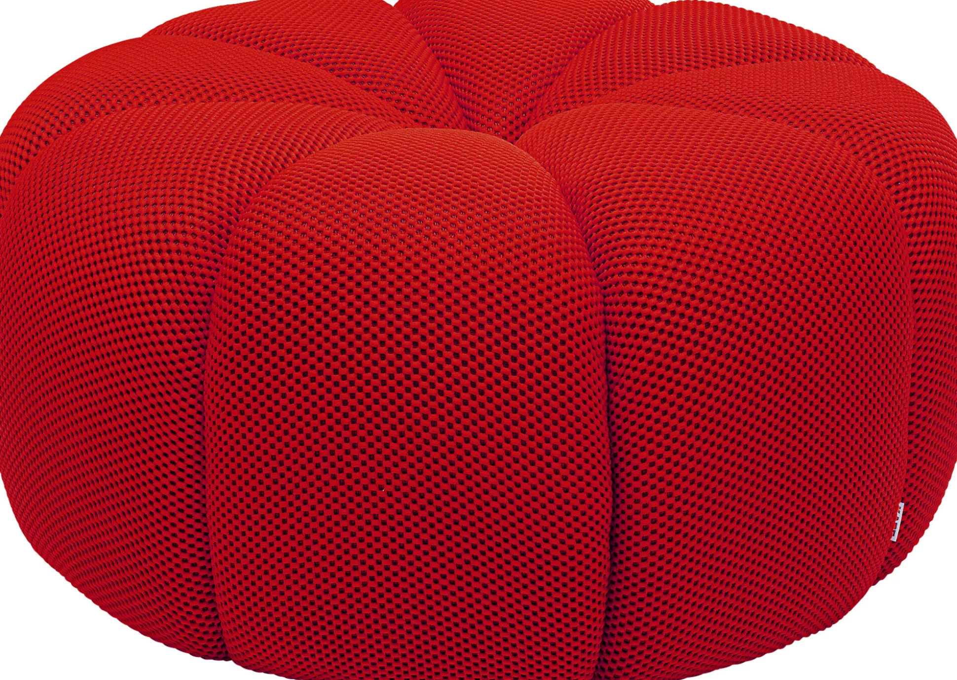 Discount Kruk Peppo Lounge Red O80Cm Poefs