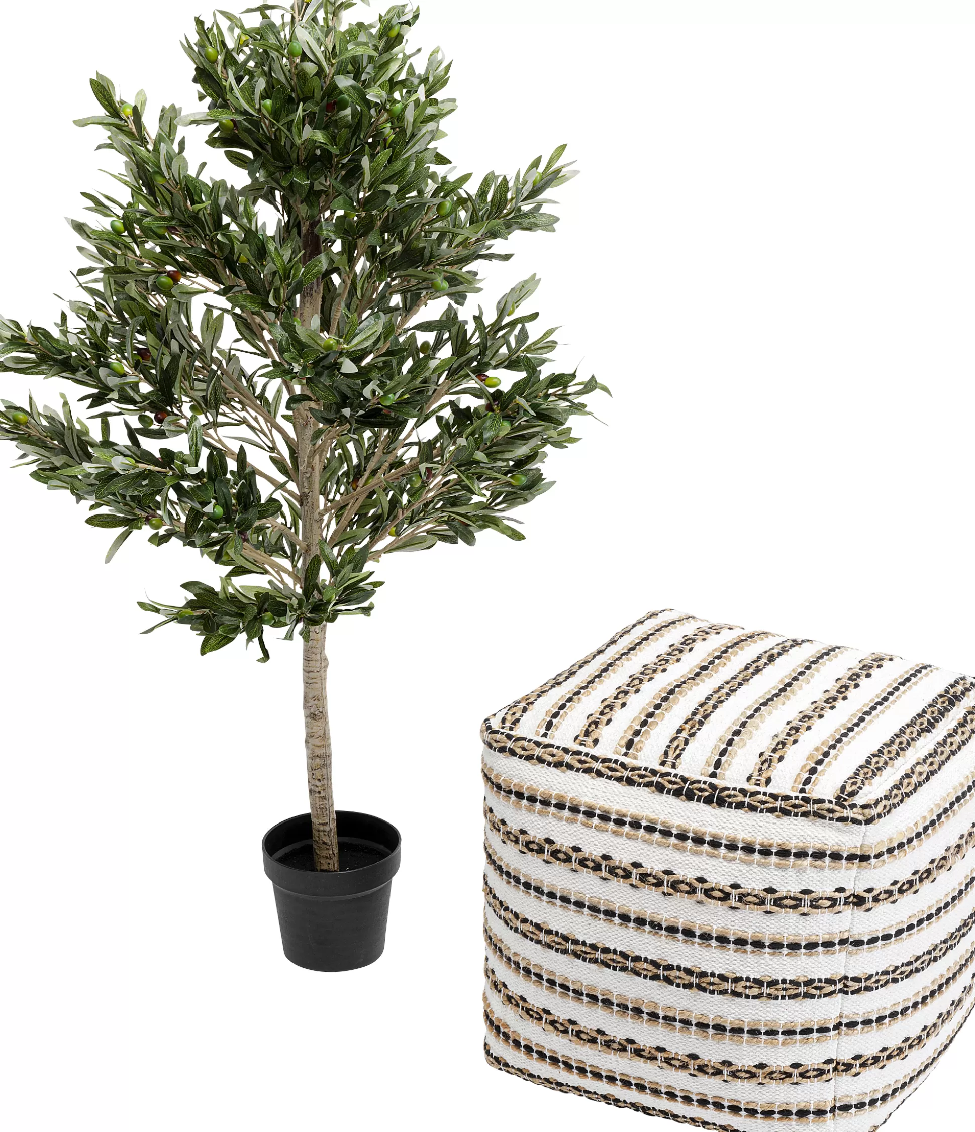 Outlet Kunstplant Olive Tree 120Cm Decoratieve Planten