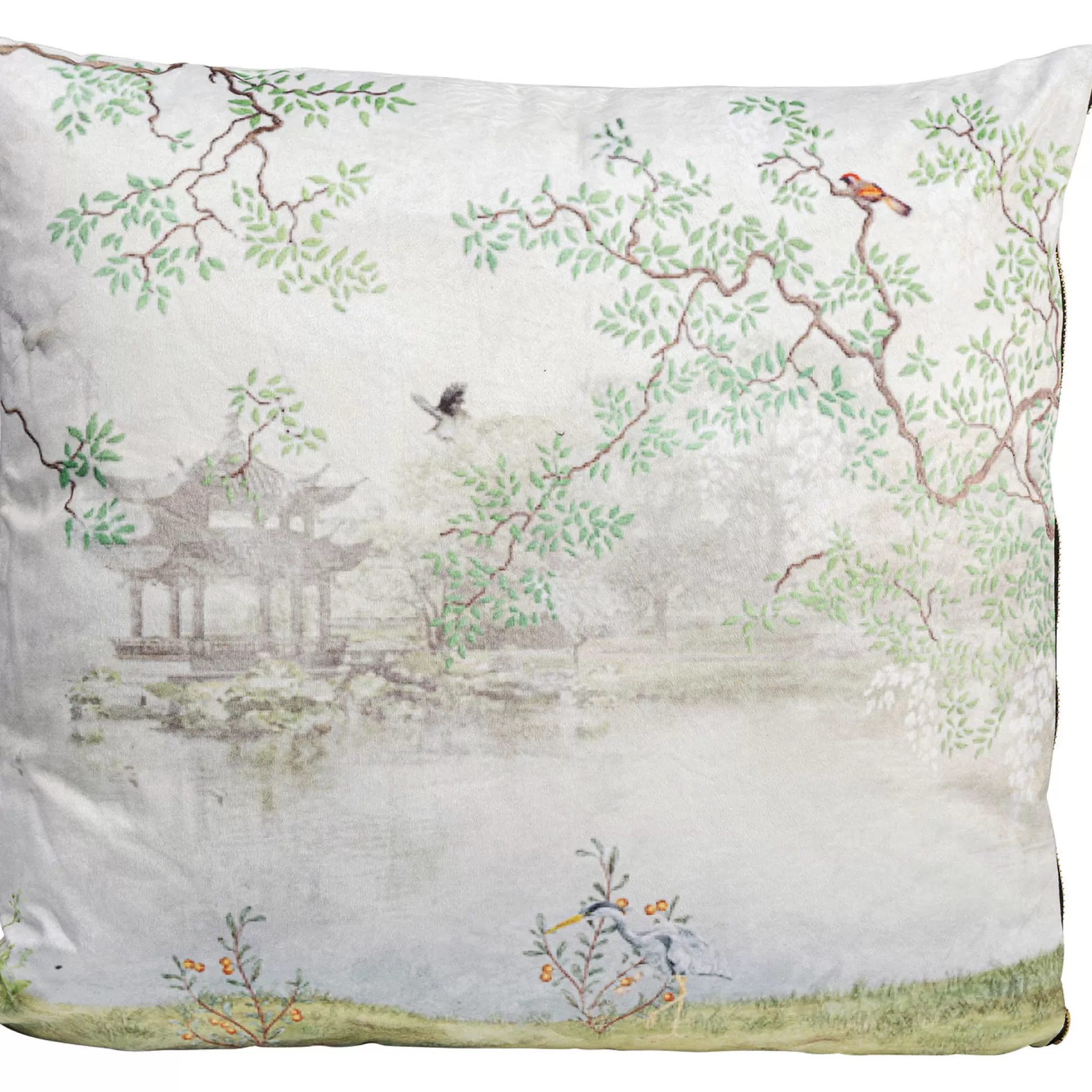 Discount Kussen Chinese Garden Wit 45X45Cm Kussens