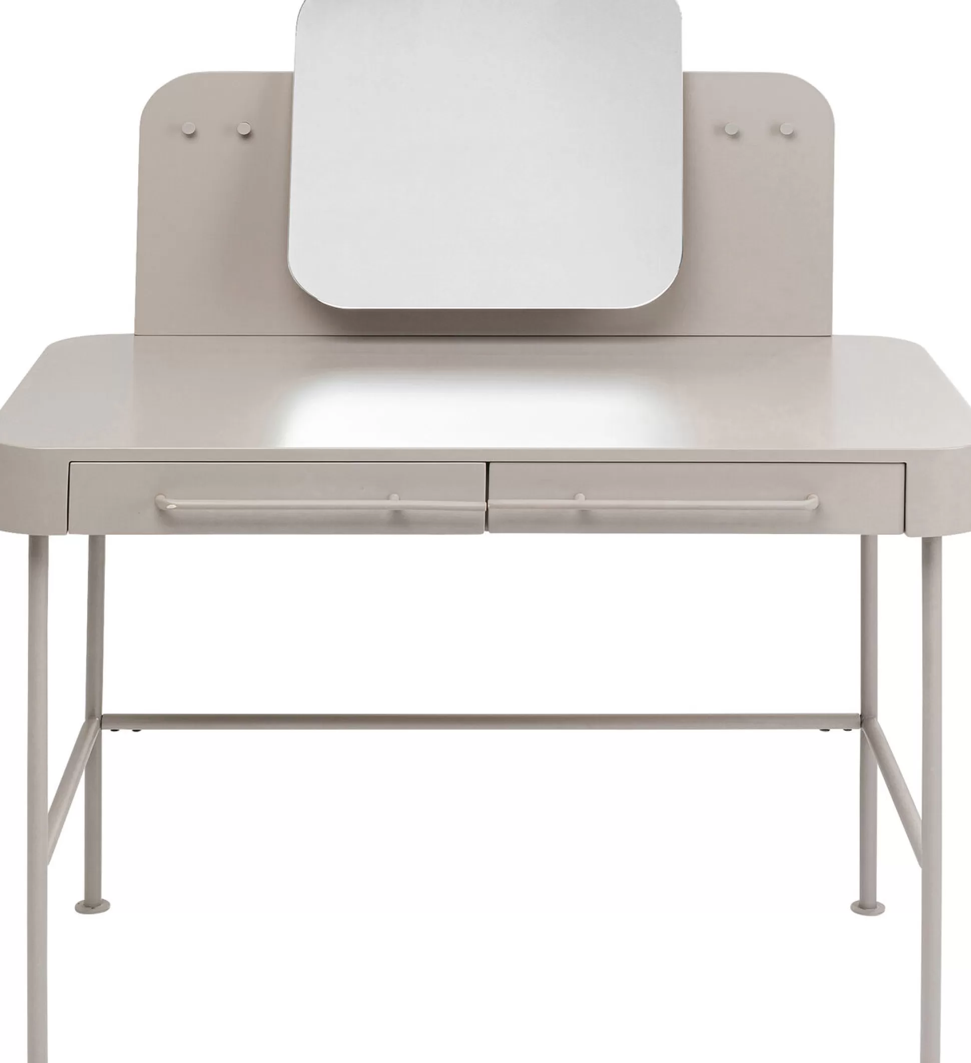 Fashion Make-Up Tafel Montieri Creme 135X55Cm Sidetables