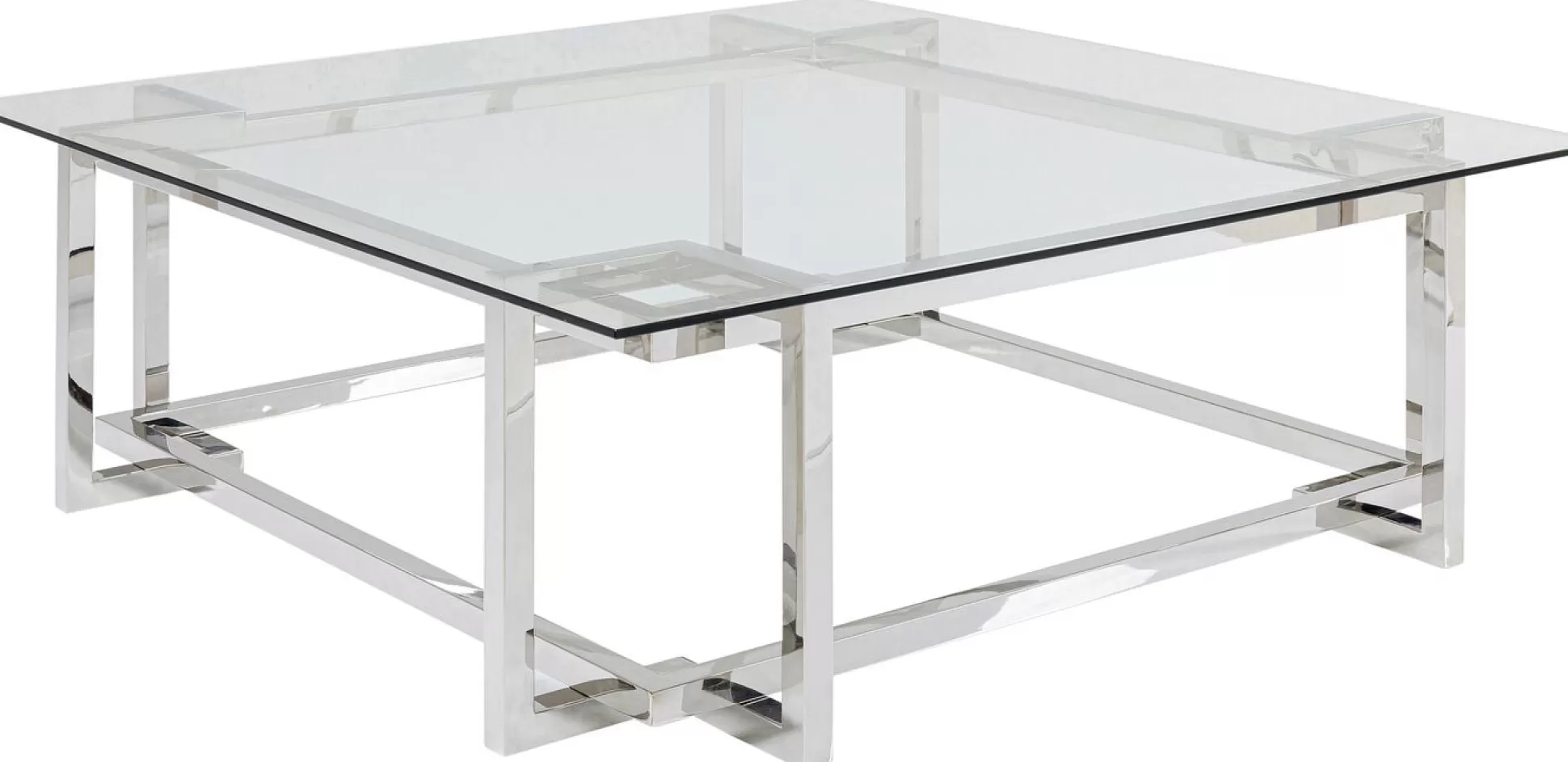 Best Sale Salontafel Clara Zilver 120X120Cm Salontafels