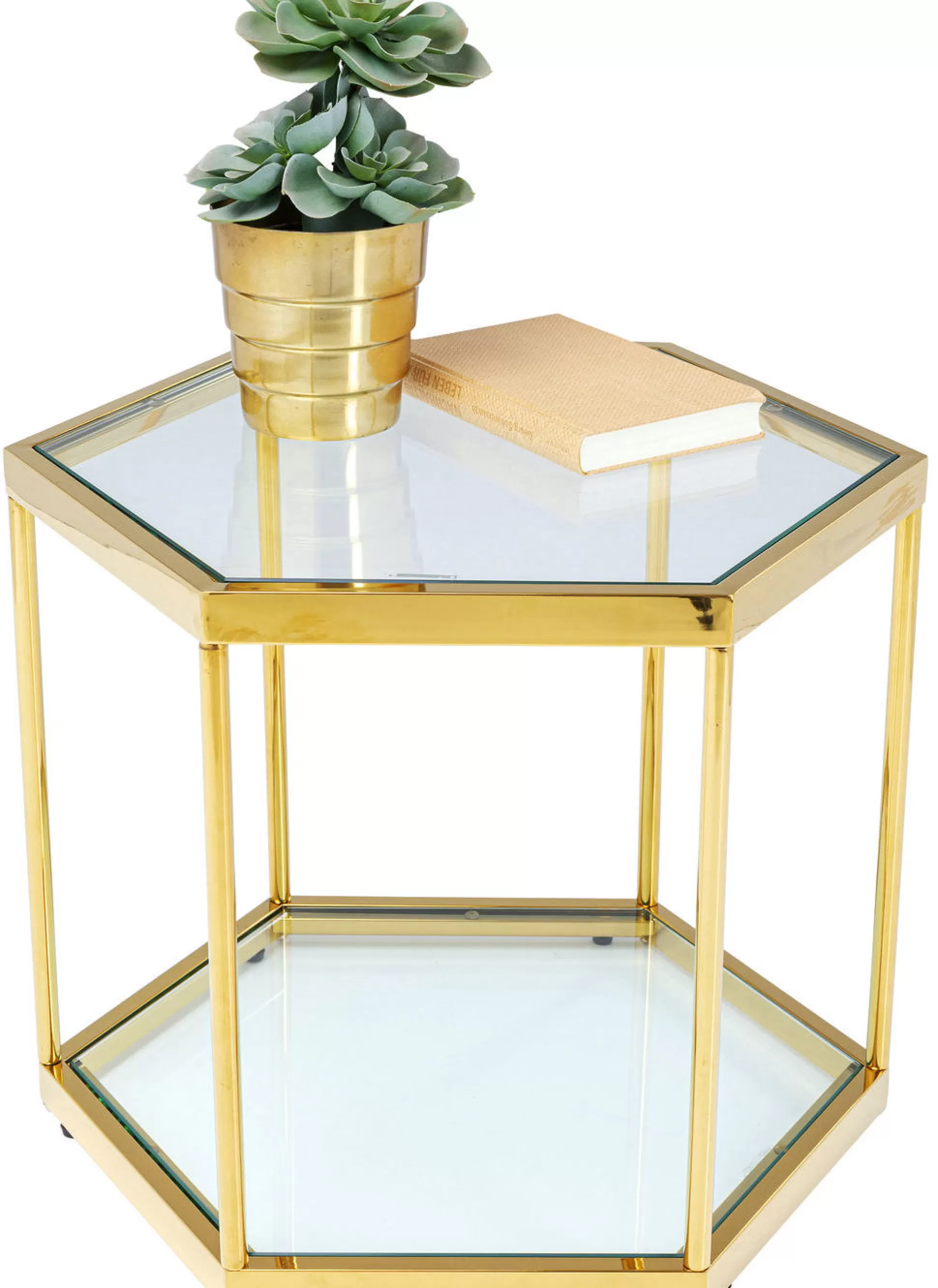 Best Salontafel Comb Goud 45Cm Salontafels