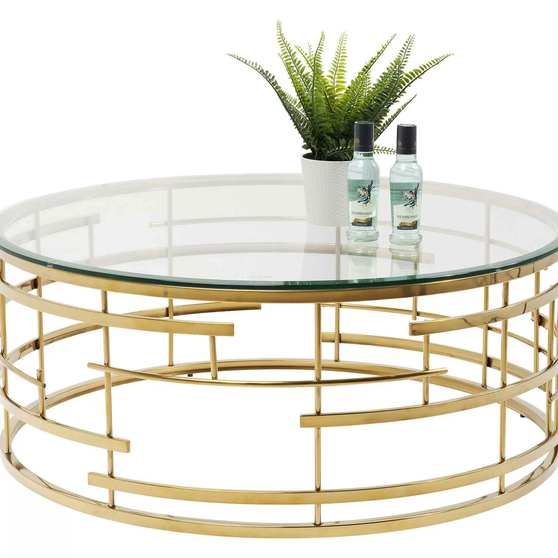 Cheap Salontafel Jupiter Goud O100Cm Salontafels