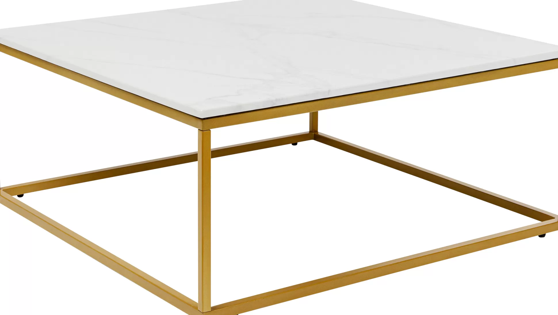 Flash Sale Salontafel Key West Goud 90X90Cm Salontafels