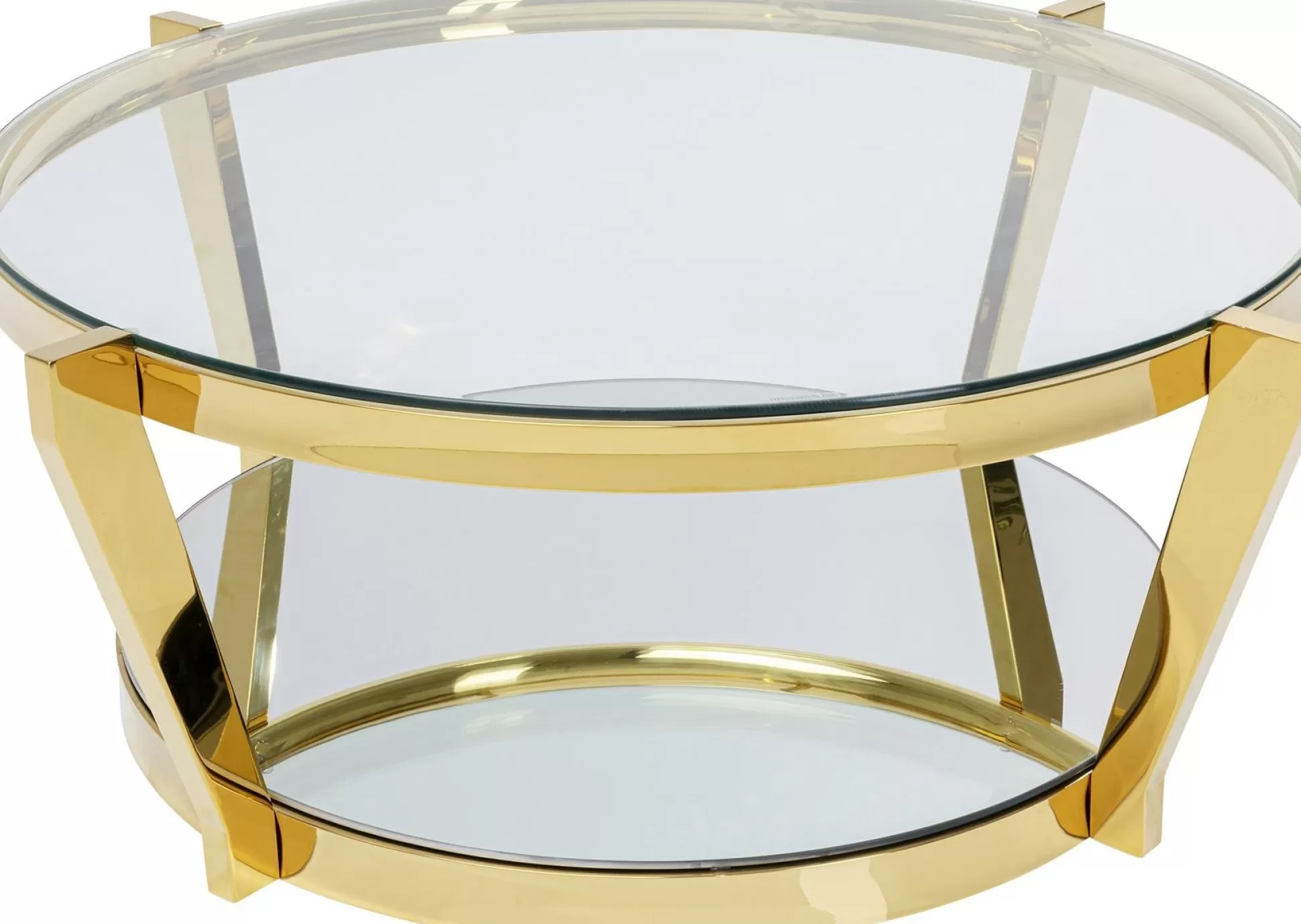 Cheap Salontafel Monocle Goud O90 Salontafels