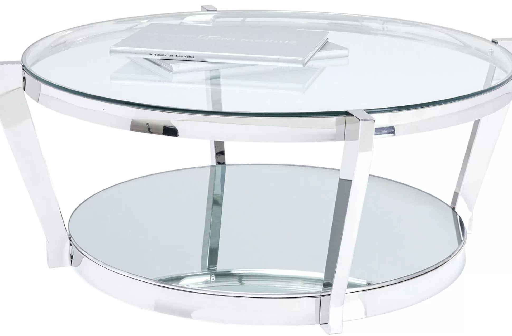 New Salontafel Monocle Zilver O90 Salontafels