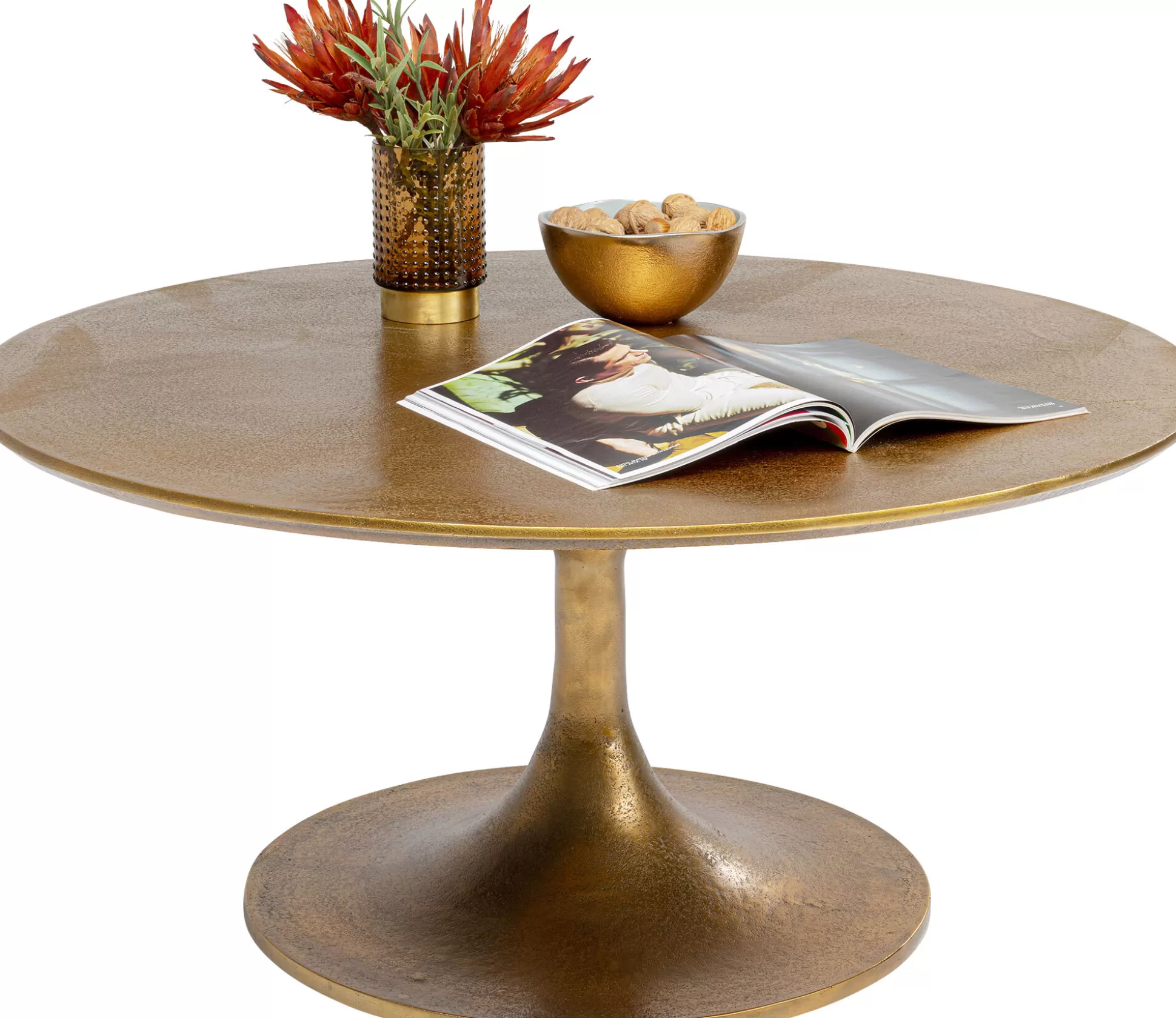 Flash Sale Salontafel Morocco Brass O91Cm Salontafels