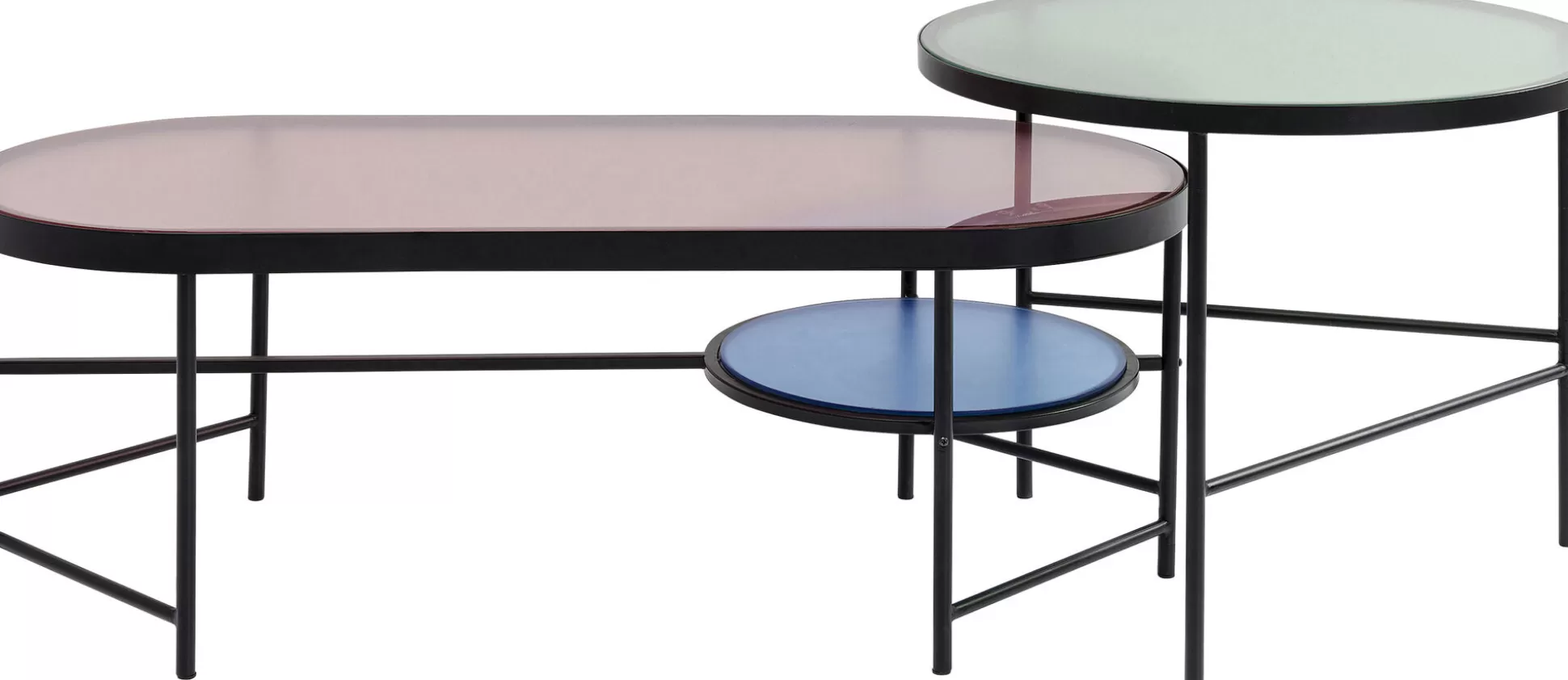 Hot Salontafel Rainbow (Set Van 2) Salontafels