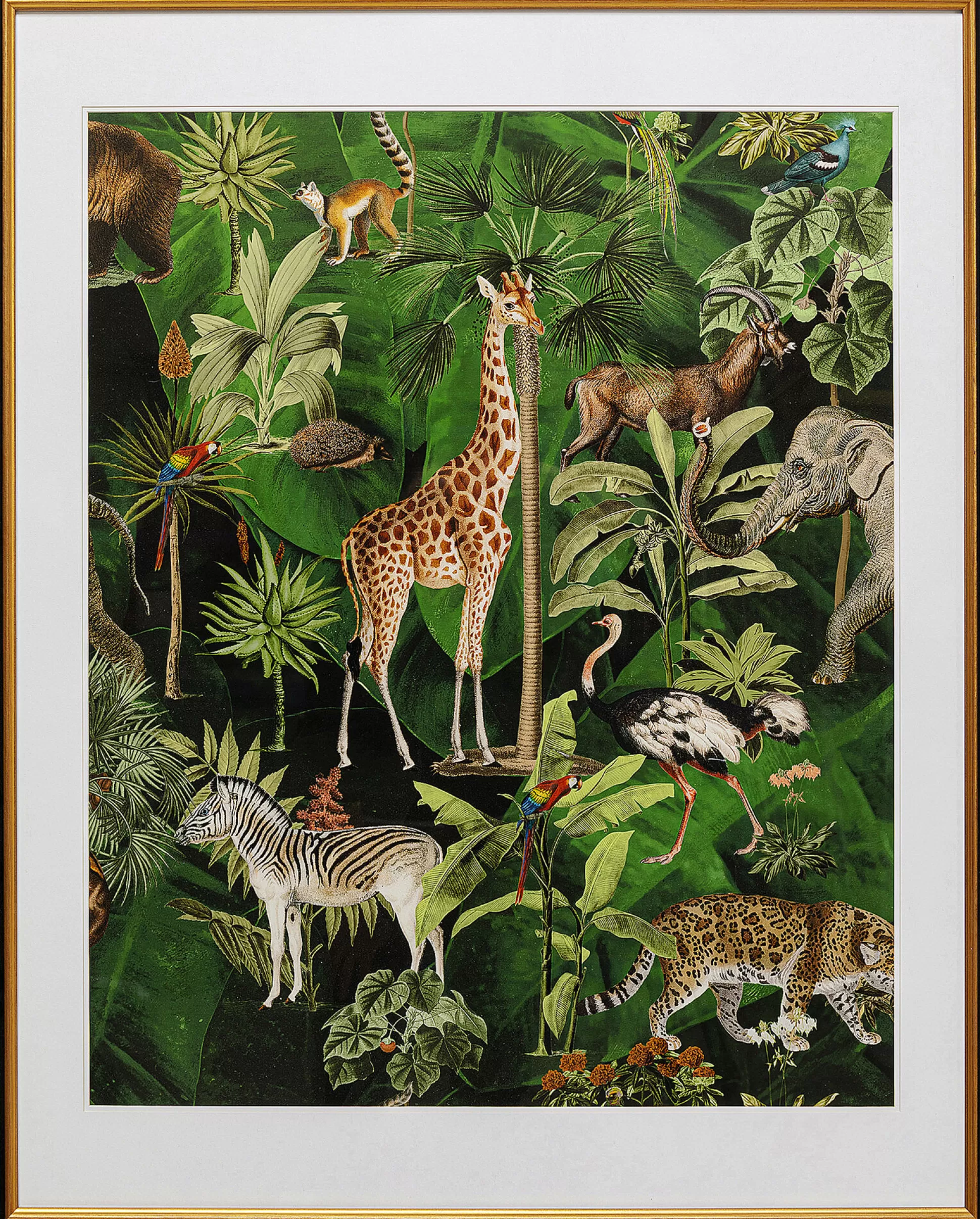 Best Sale Schilderij Animals In Jungle 80X100Cm Schilderijen