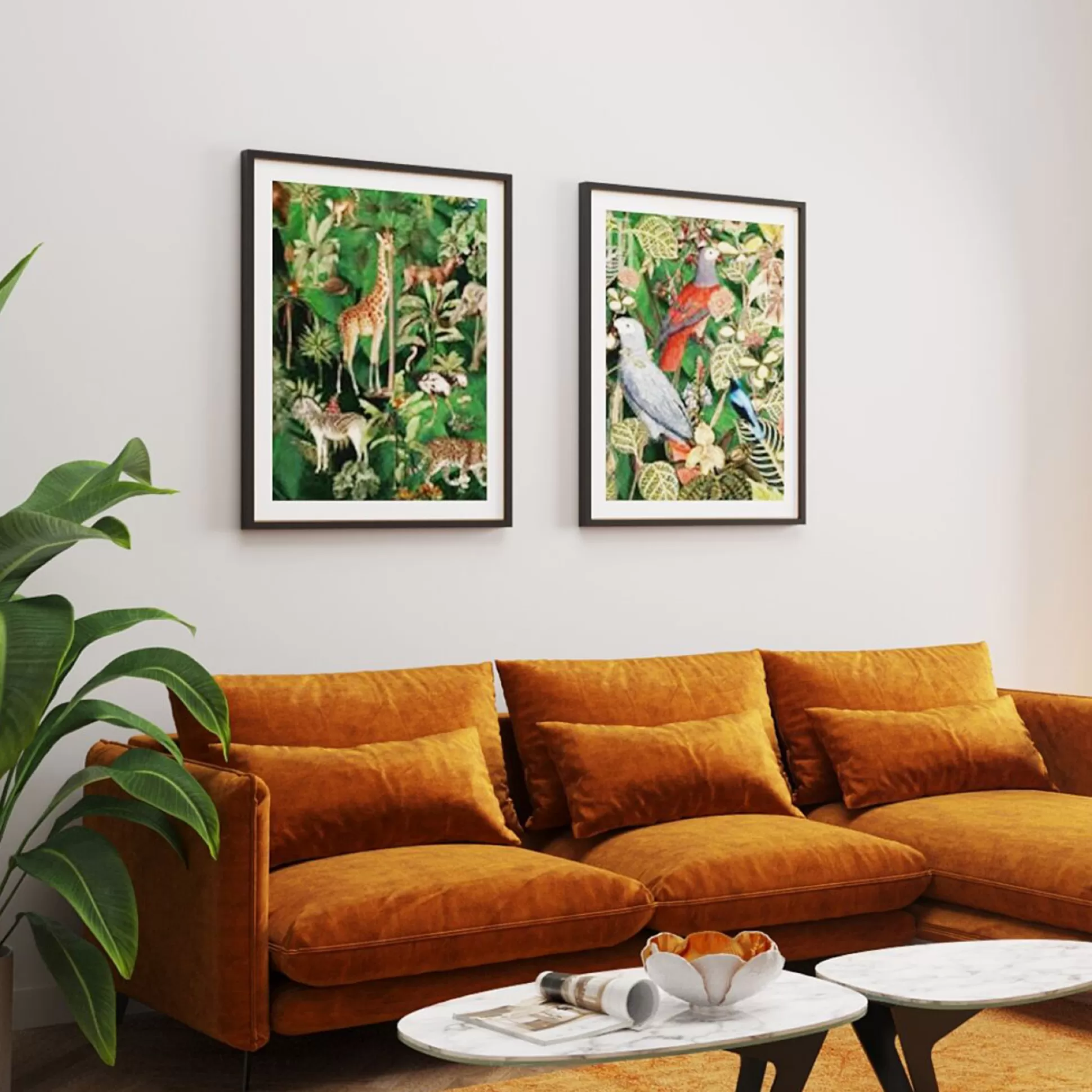 Best Sale Schilderij Animals In Jungle 80X100Cm Schilderijen