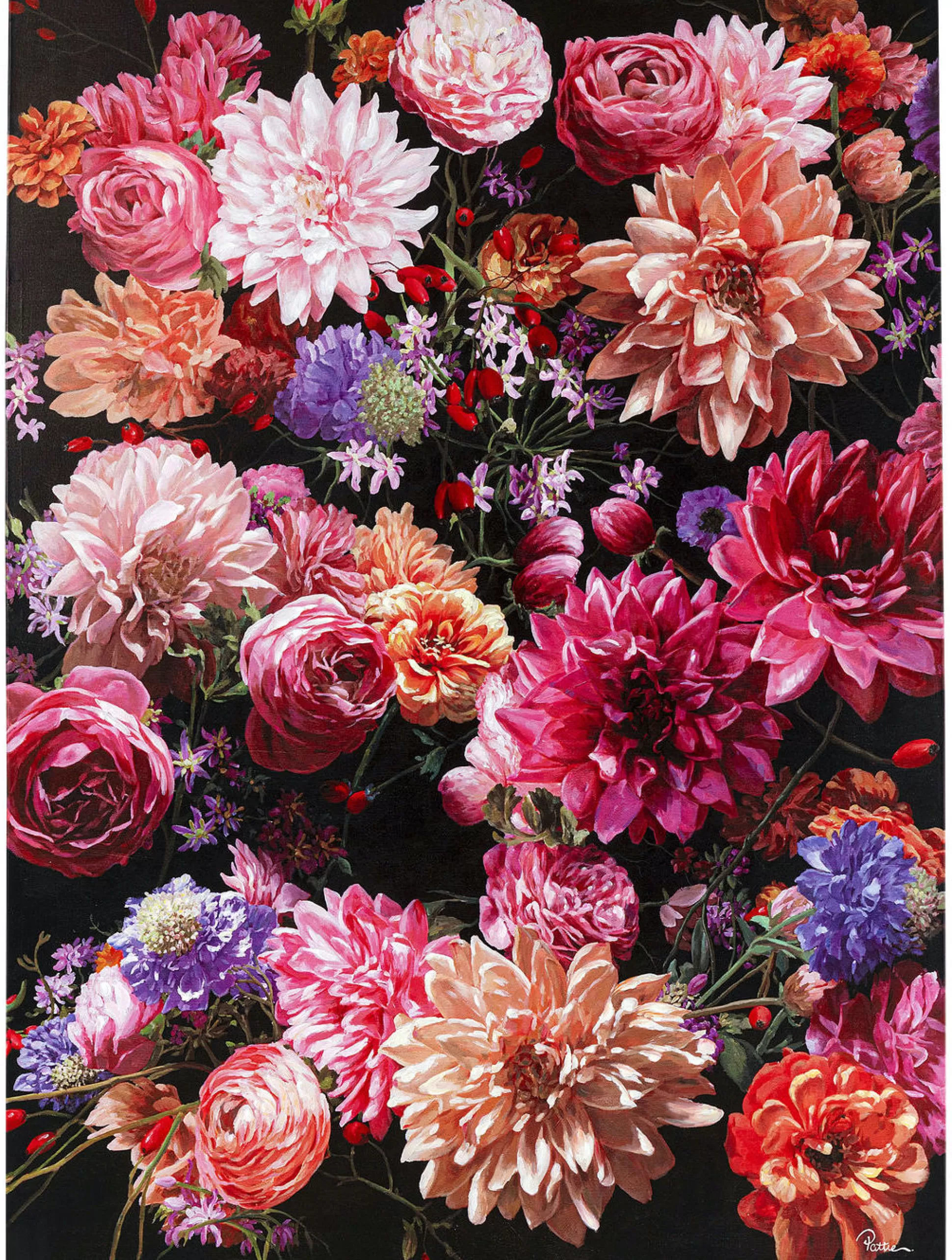 Shop Schilderij Touched Flower Bouquet 200X140Cm Schilderijen