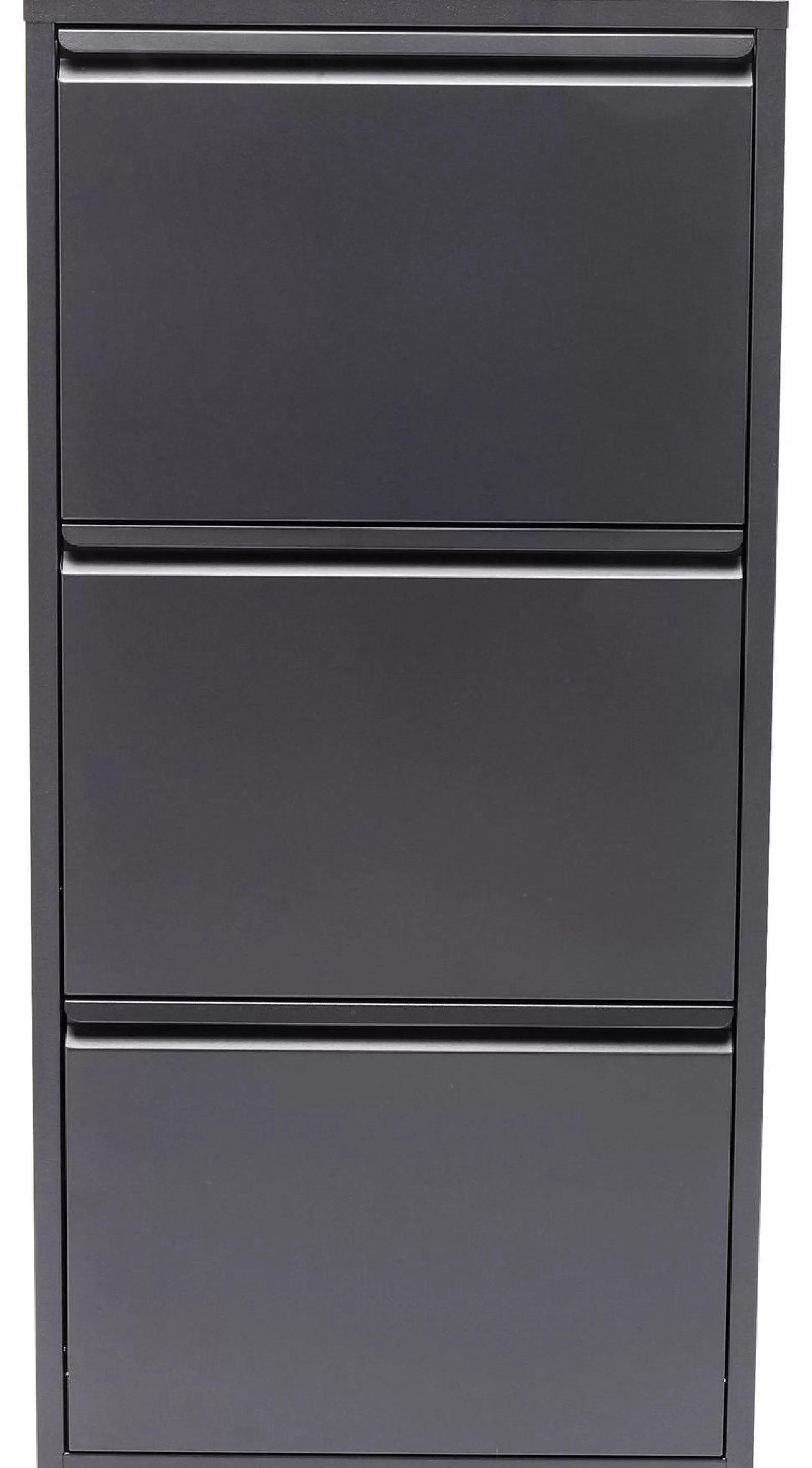 Cheap Schoenenkast Caruso 3 Anthracite (Mo) Schoenenkasten