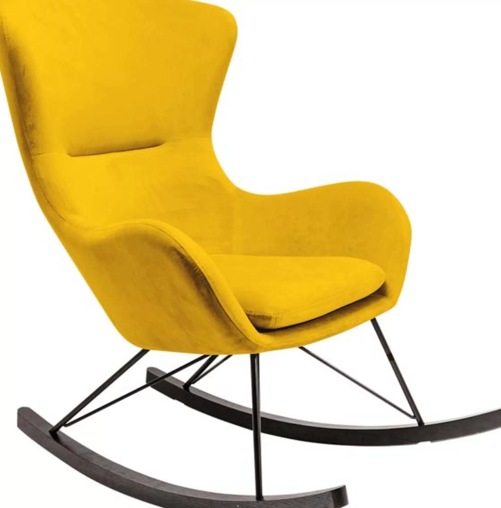 Best Schommelstoel Oslo Yellow Fauteuils