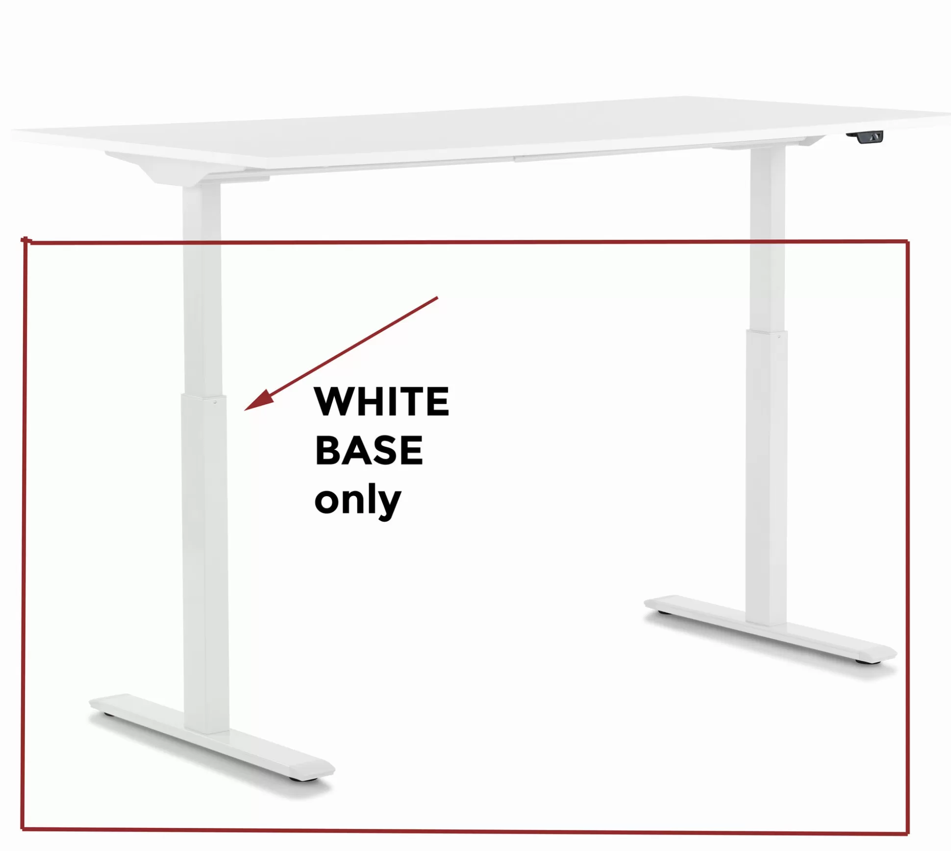 Sale Tafel Onderstel Tavola Office White Smart Bureaus