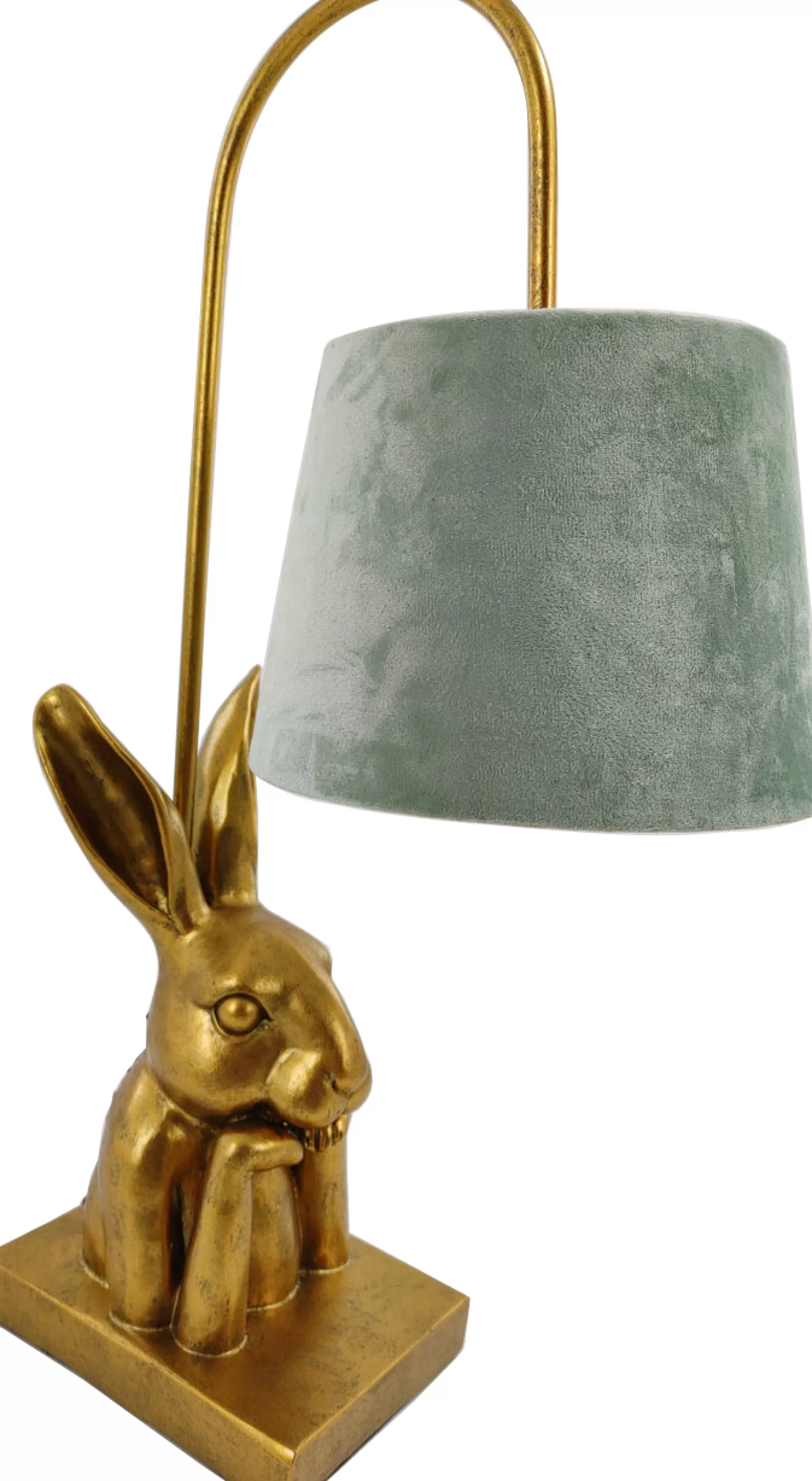 Store Tafellamp Animal Bunny Gold 57Cm Tafellampen