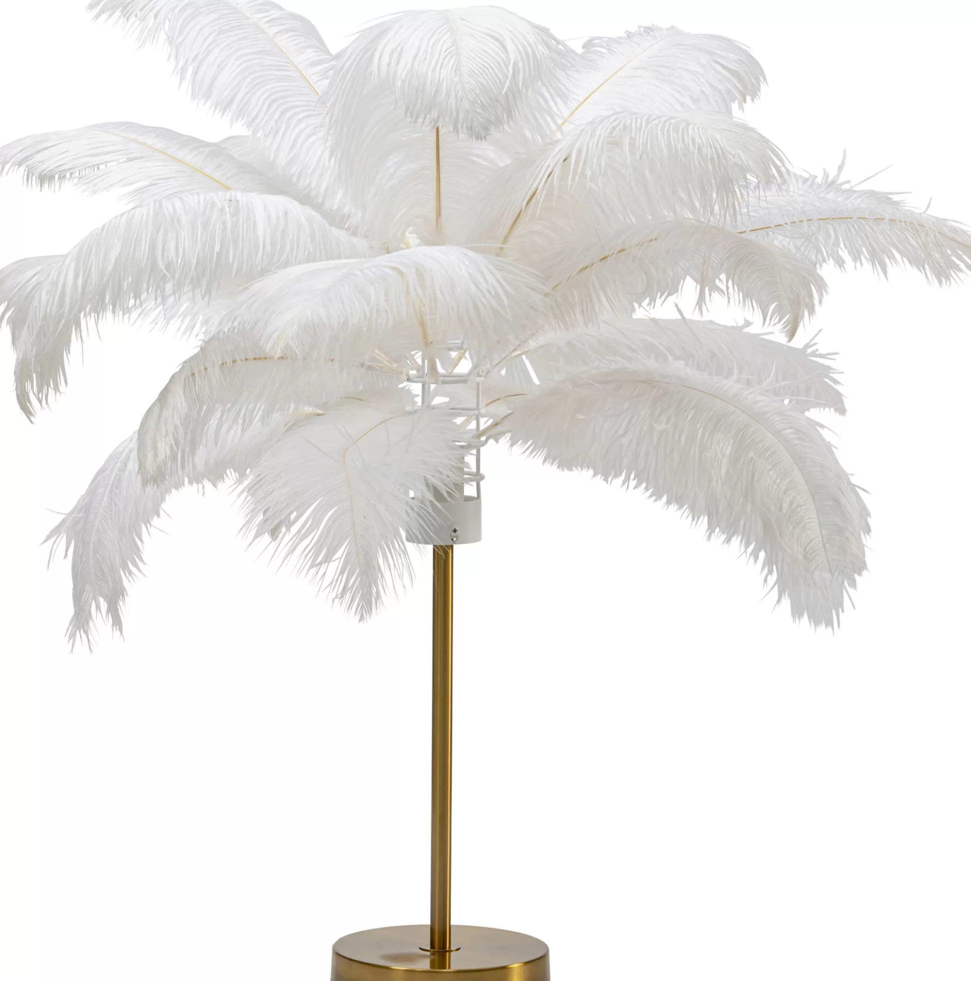 Cheap Tafellamp Feather Palm White 60Cm Tafellampen