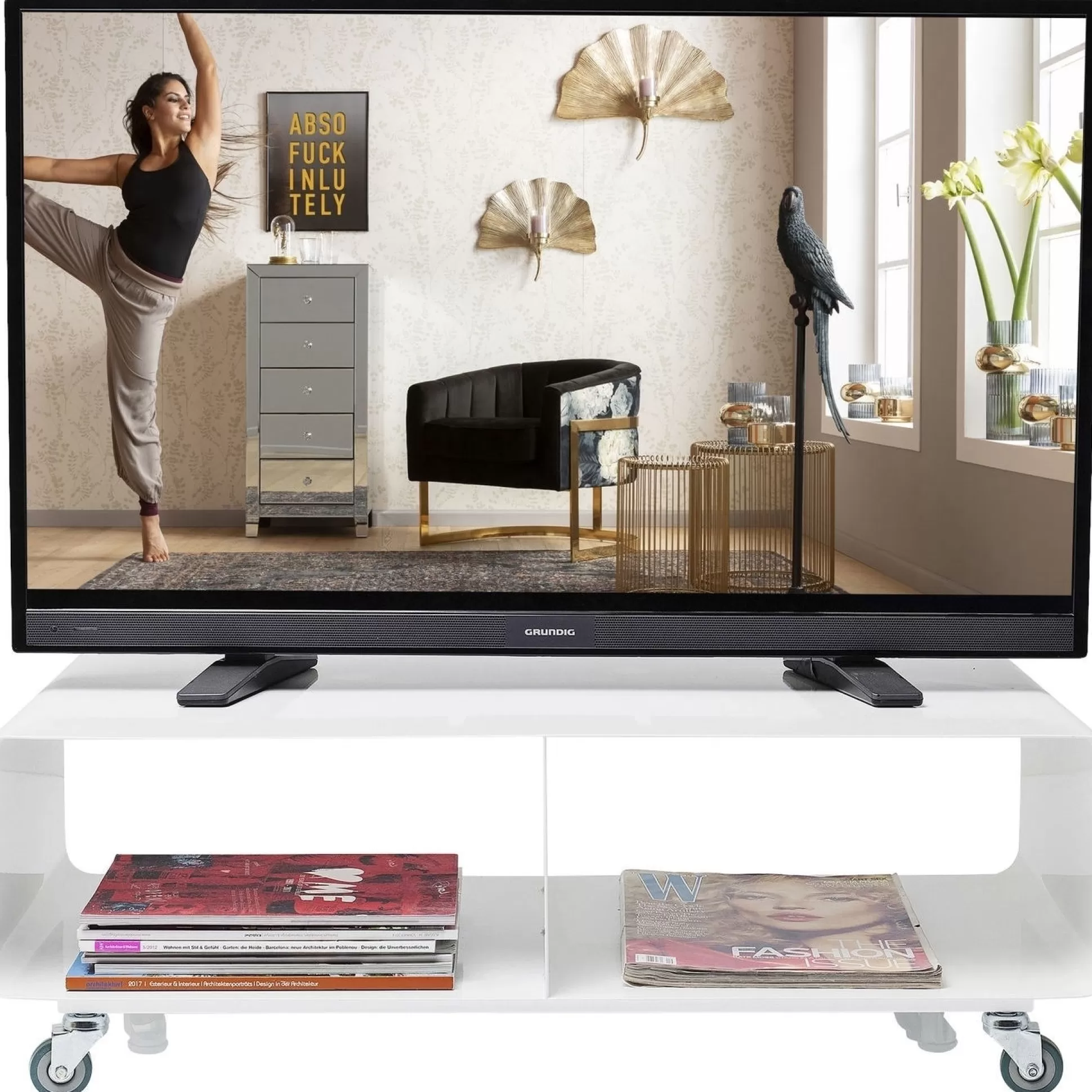 Store Tv-Meubel Lounge M Mobiel Wit Tv Meubels