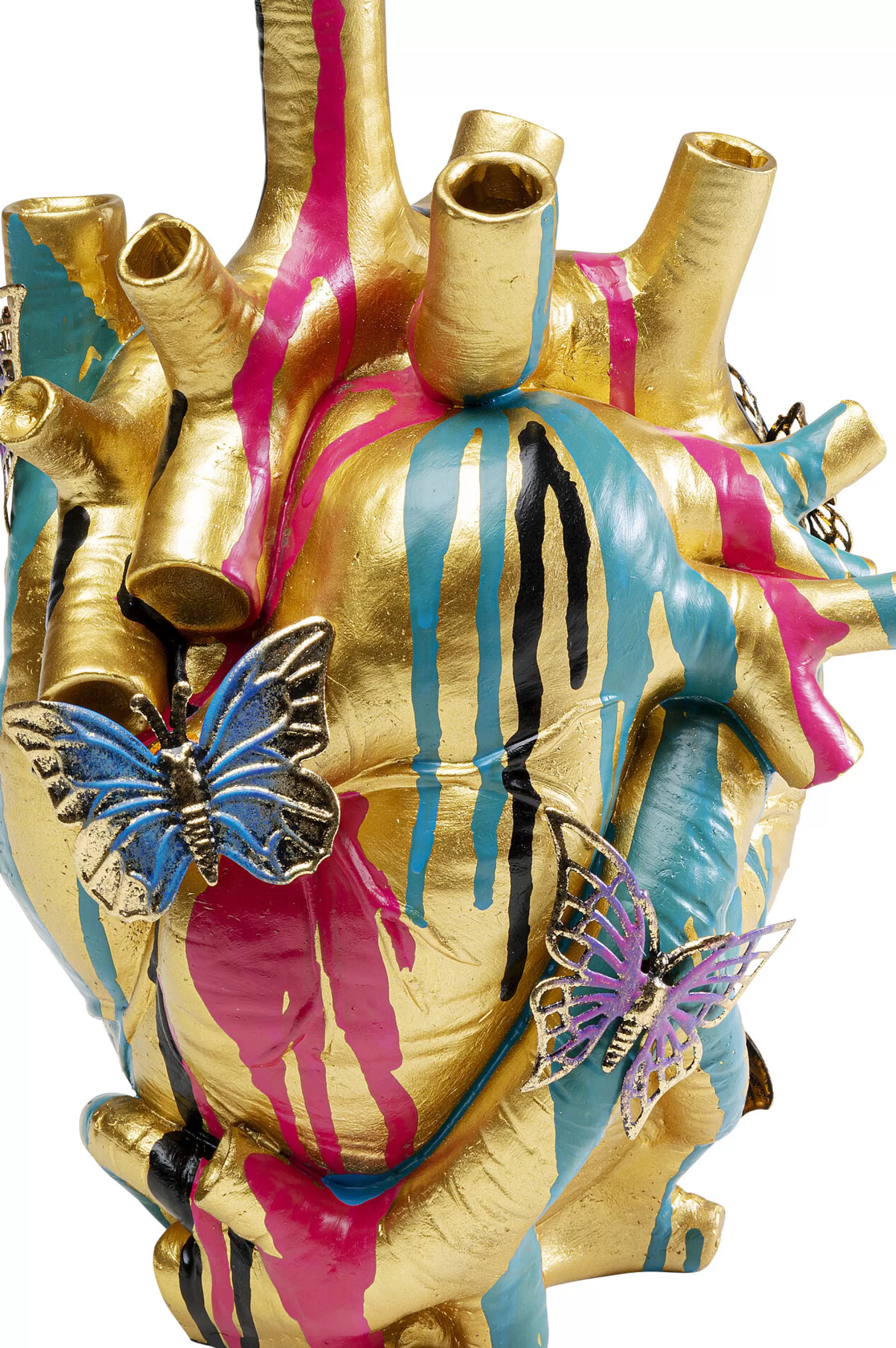 New Vaas Butterflies Heart 25Cm Vazen