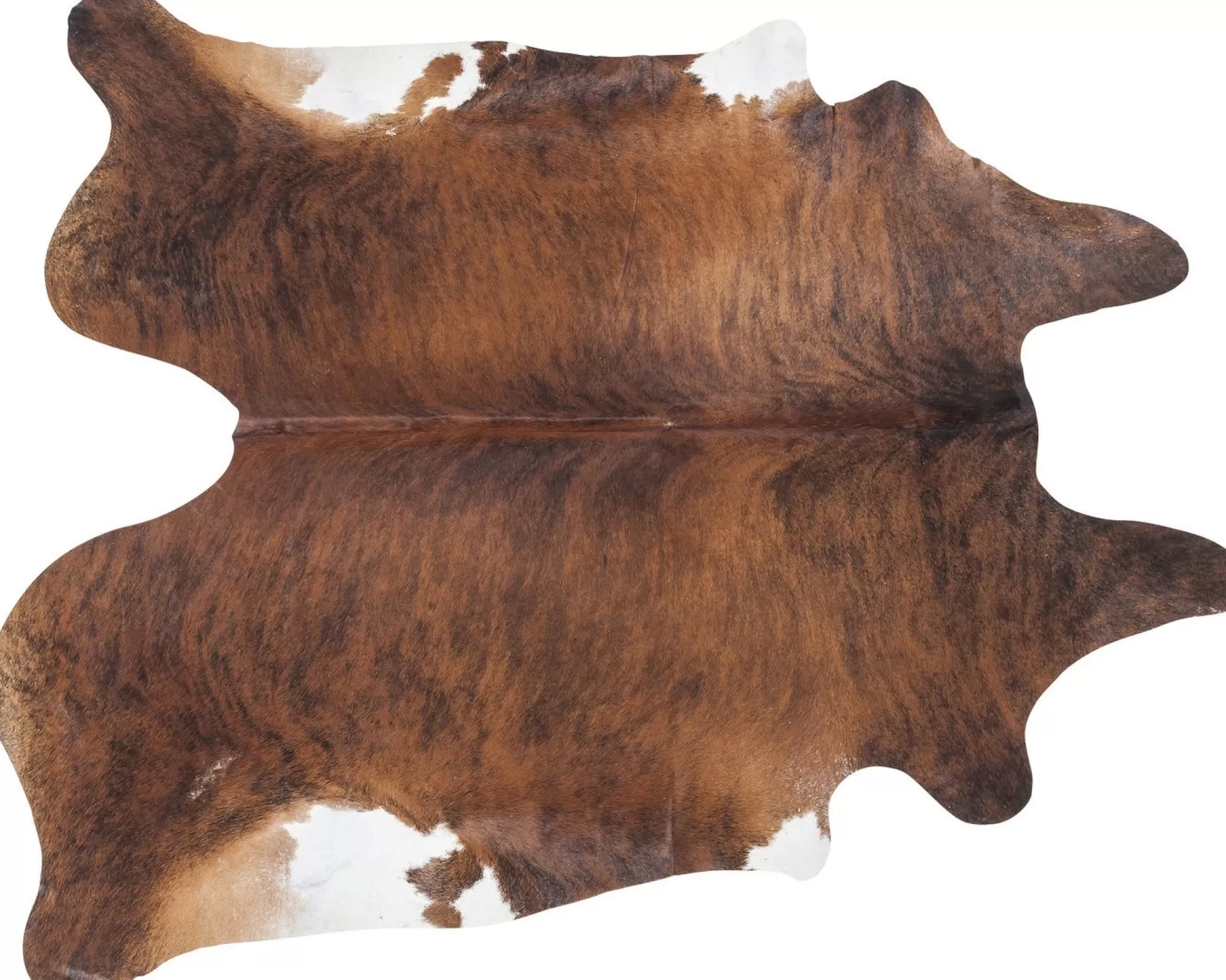 Best Sale Vloerkleed Hide Bruin-Wit 150X190Cm Vloerkleden