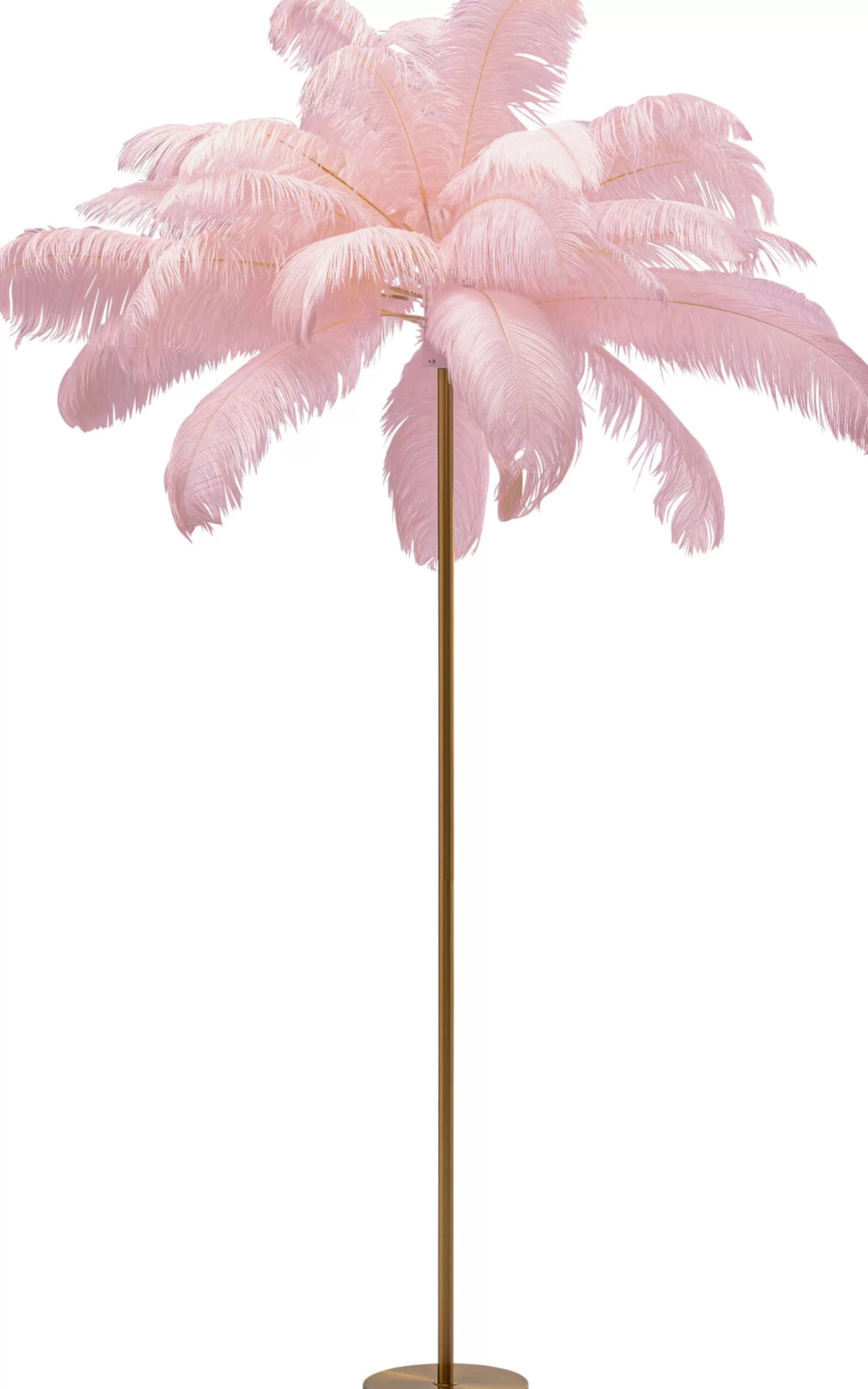 Fashion Vloerlamp Feather Palm Pink 165Cm Vloerlampen