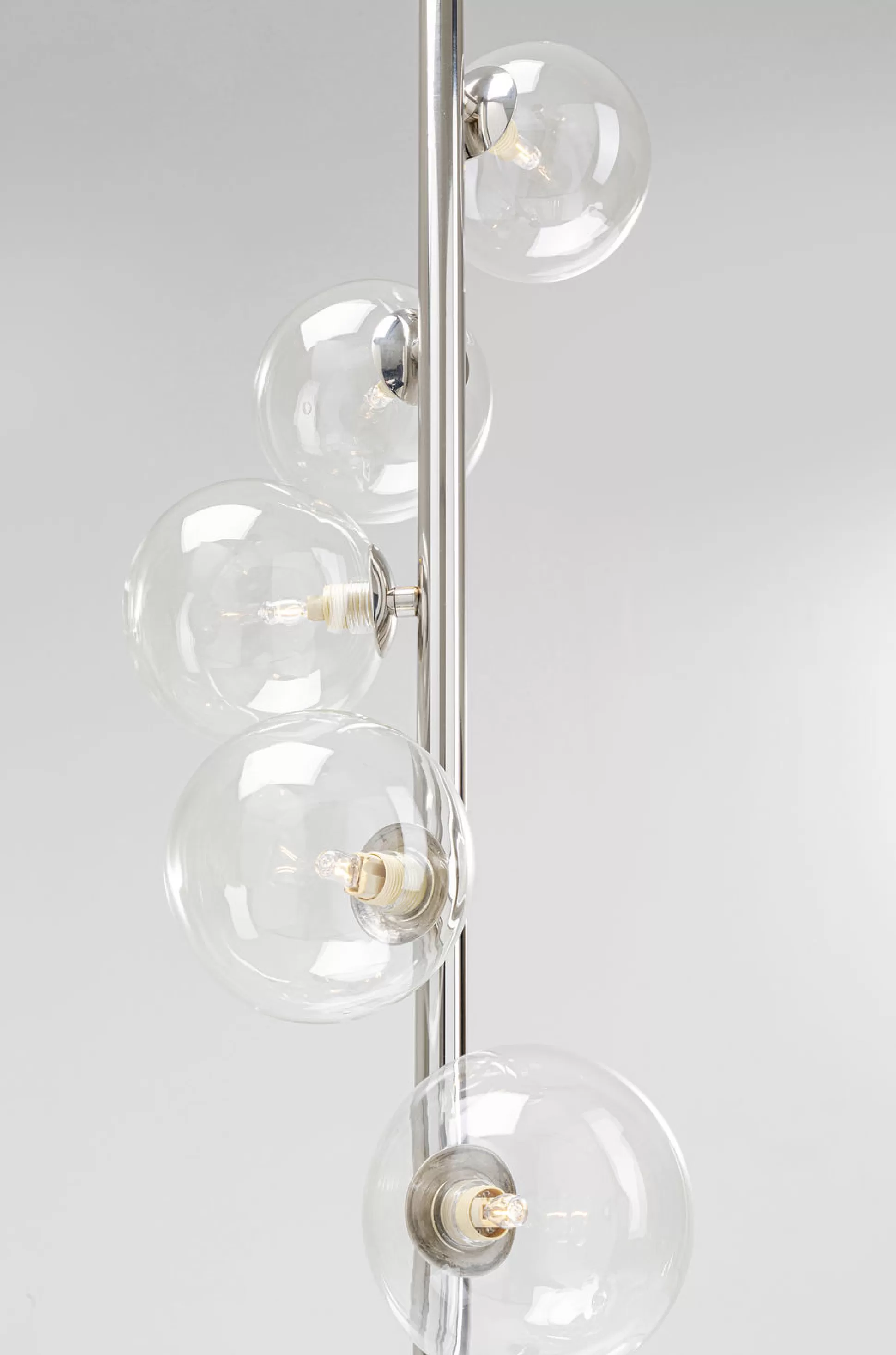 Outlet Vloerlamp Scala Balls Chroom 160Cm Vloerlampen