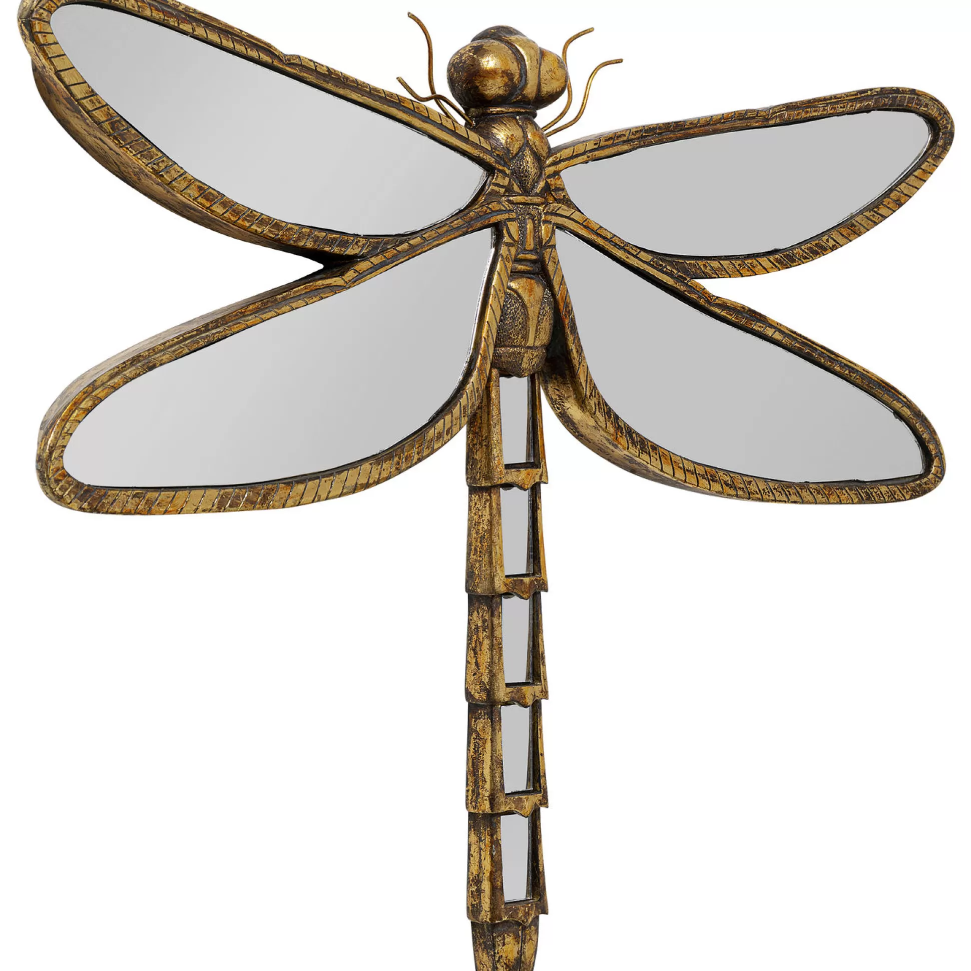 Best Sale Wanddecoratie Dragonfly Spiegel 71Cm Wanddecoraties