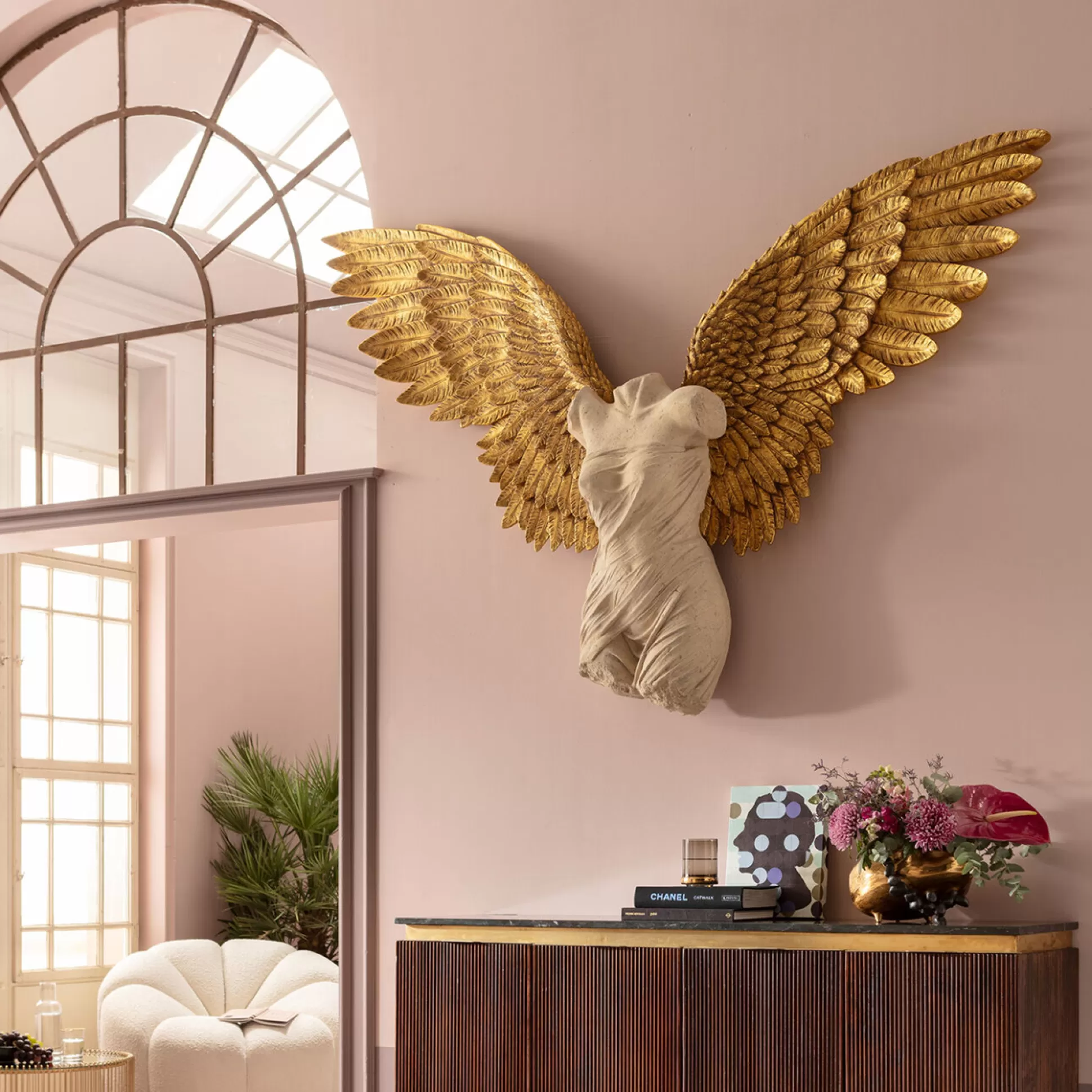 Best Sale Wanddecoratie Gela Angel 203X140Cm Wanddecoraties