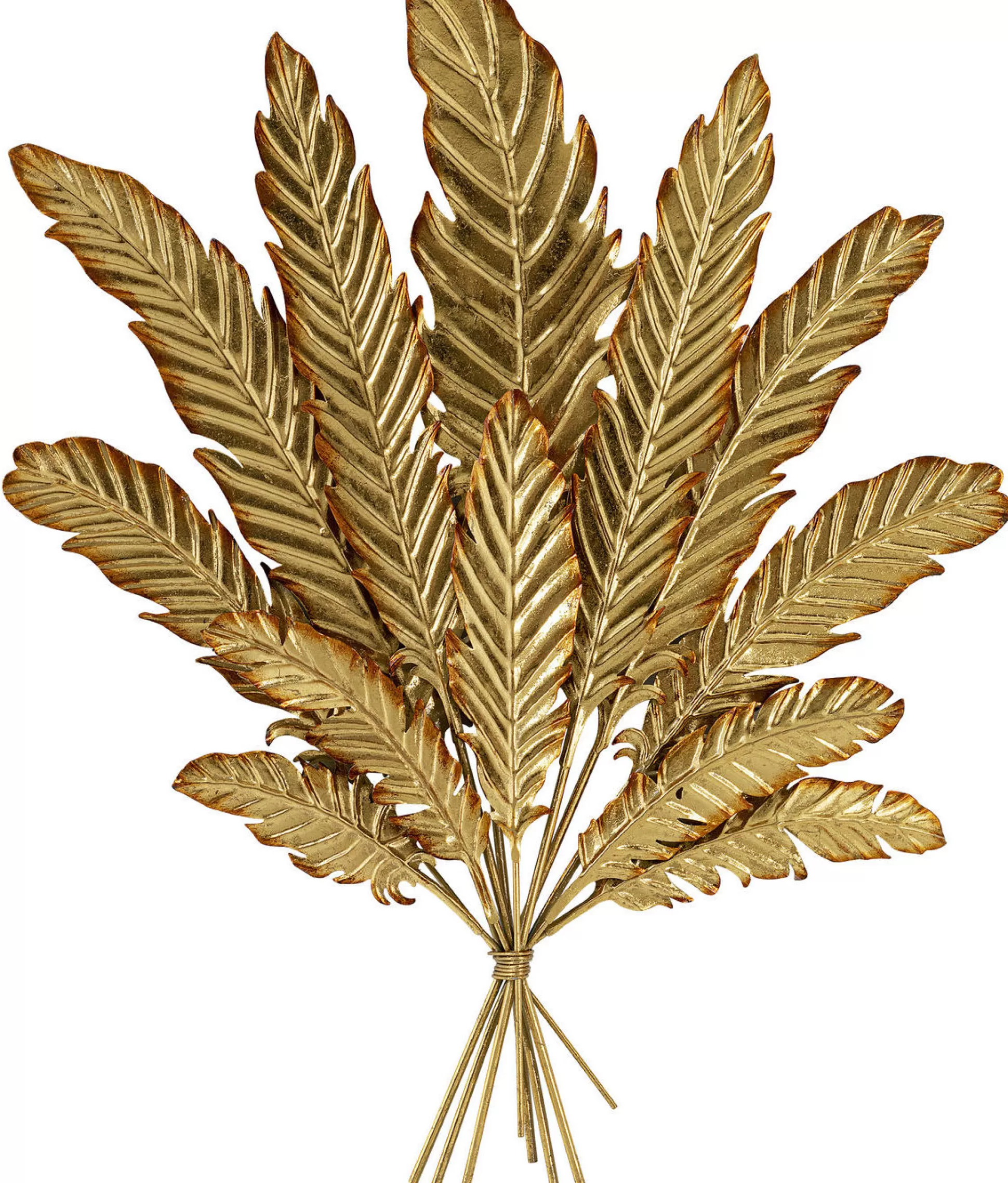 Online Wanddecoratie Leaf Bouquet Goud Wanddecoraties