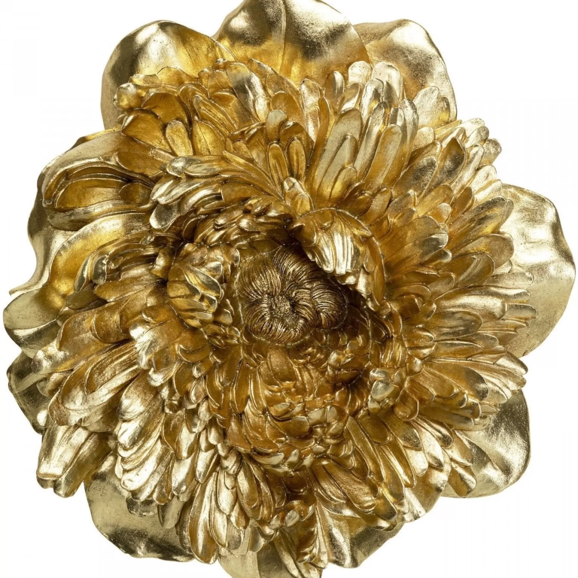 Outlet Wanddecoratie Peony Goud Wanddecoraties