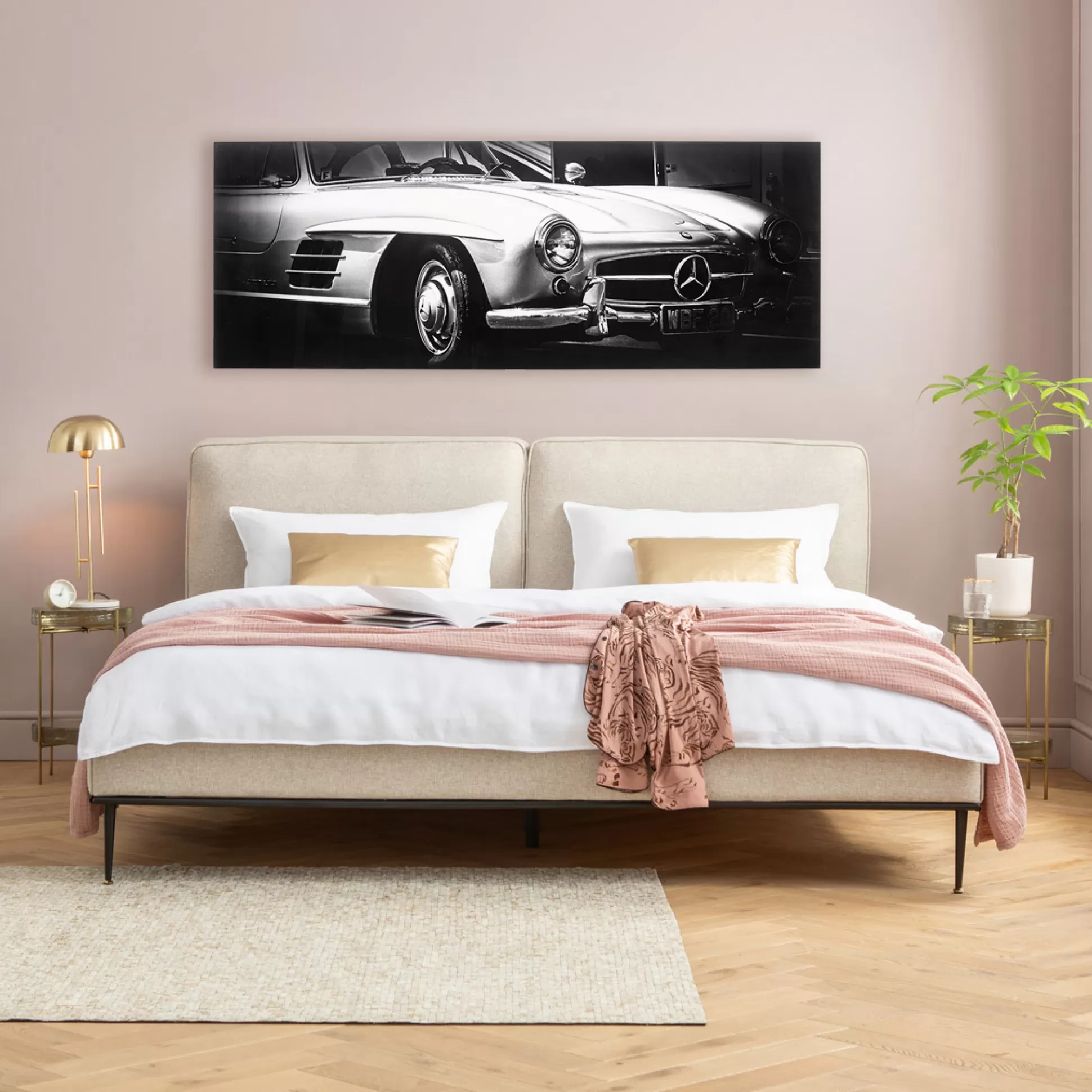 Shop Wandfoto Classic Car 160X60Cm Schilderijen