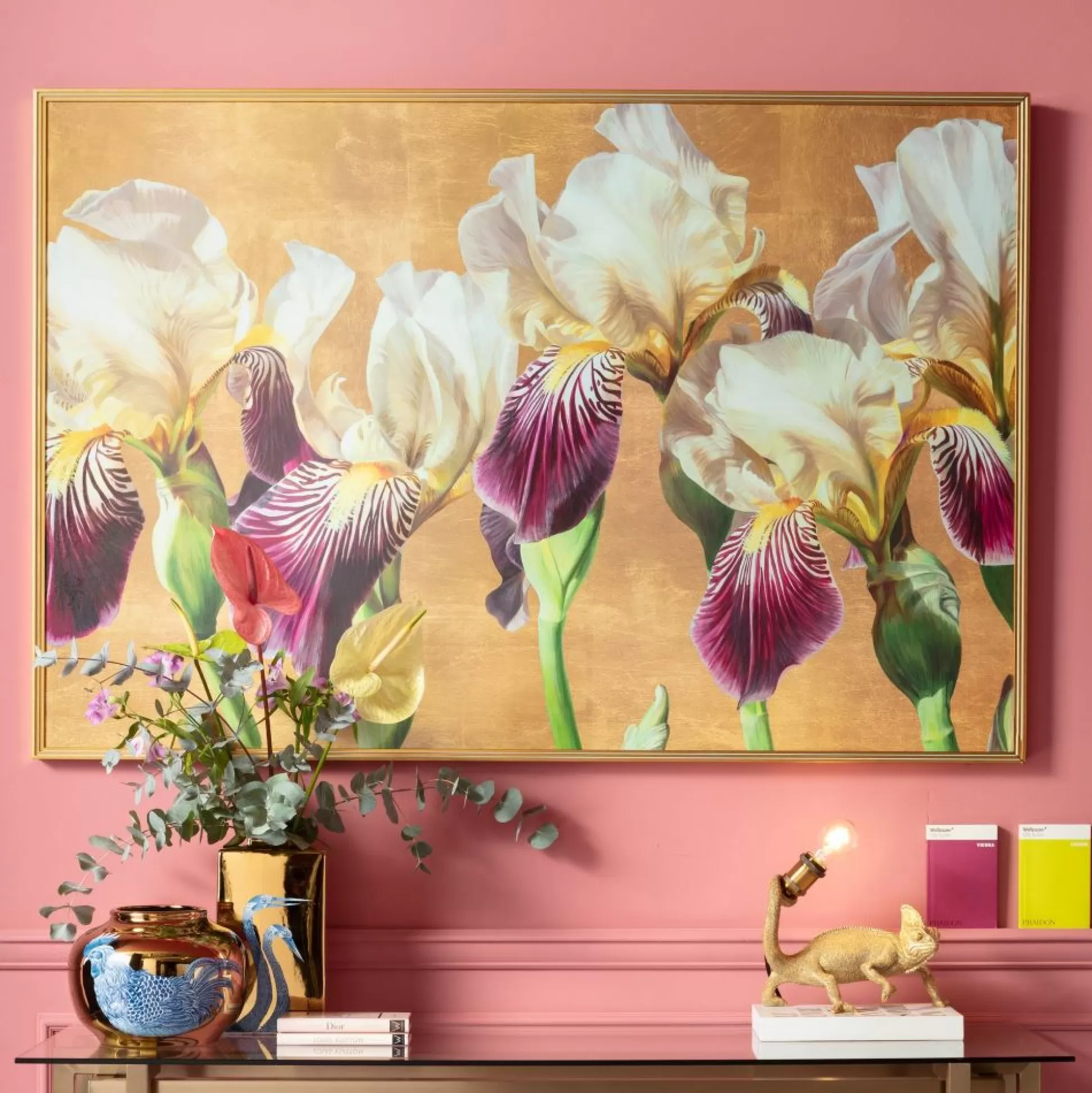 New Wandfoto Iris 150X100Cm Schilderijen