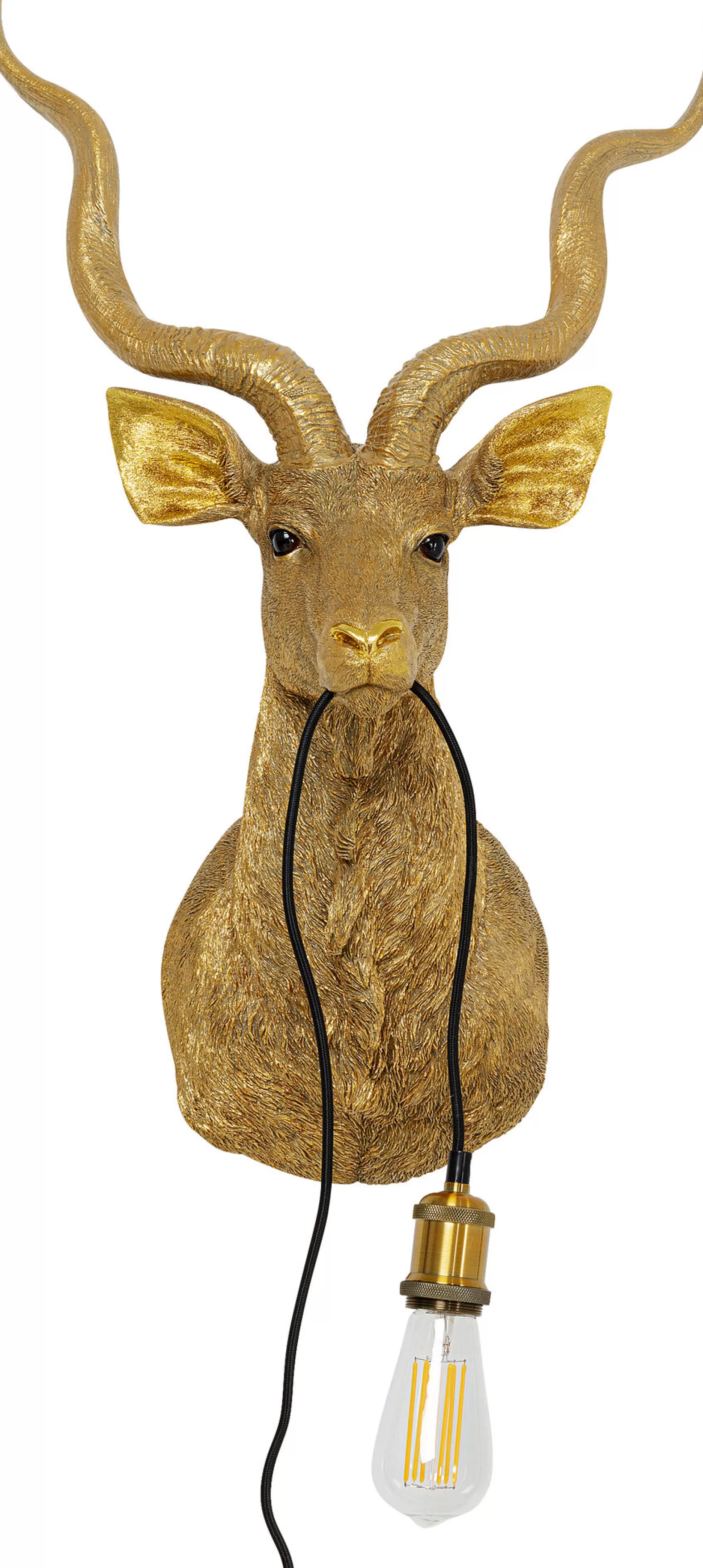 Shop Wandlamp Animal Goat Gold 45X74Cm Wandlampen