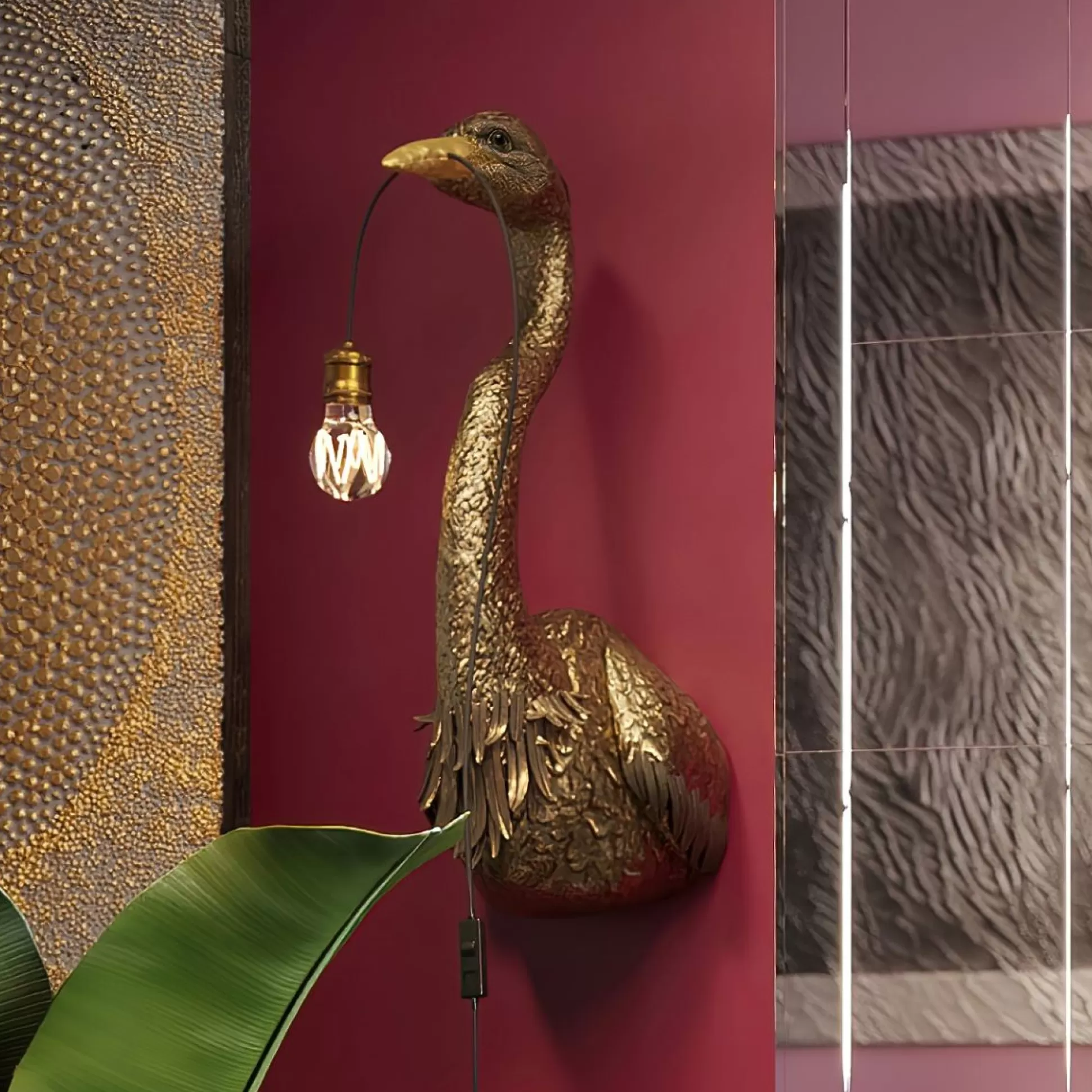 Flash Sale Wandlamp Animal Heron Wandlampen